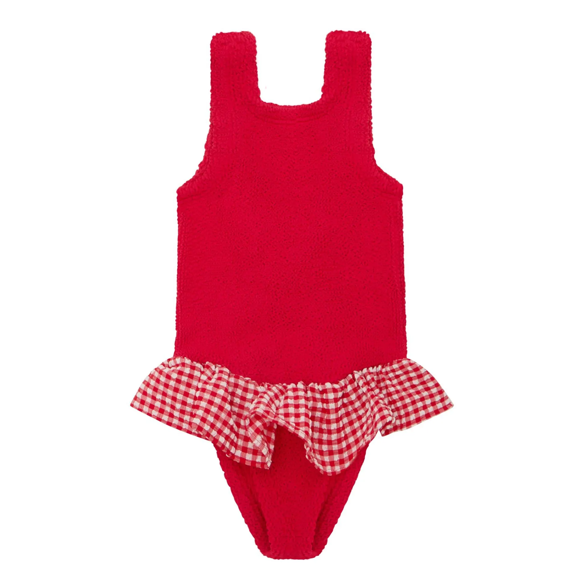 Duo Dense Frill One-Piece Swimsuit 7-12 Years