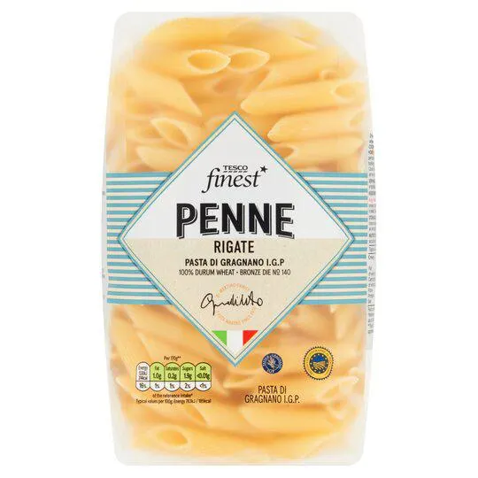 Tesco Finest Penne Rigate 500g