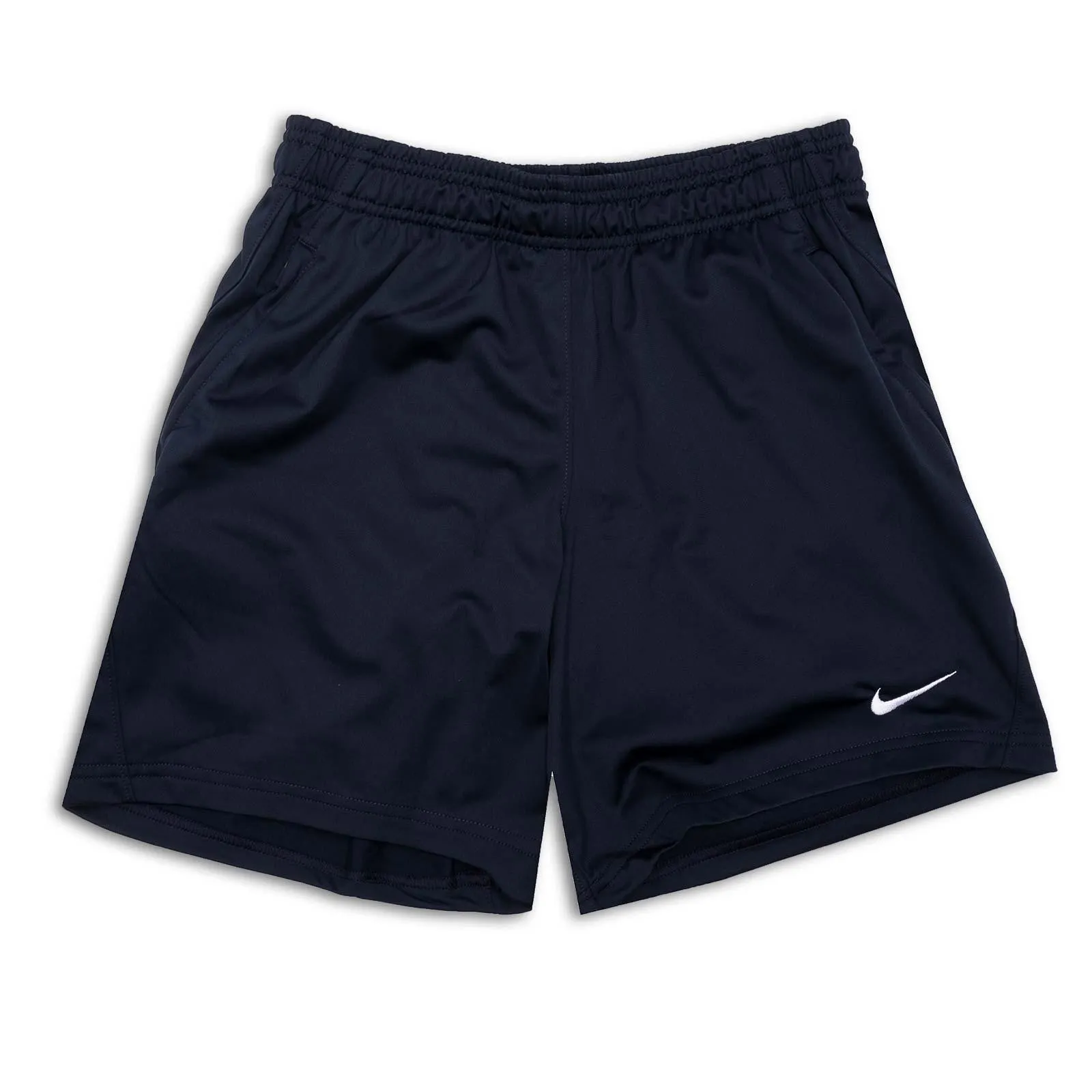 NIKE WOMENS CUSTOM TRAINING TECH SHORTS - NAVY