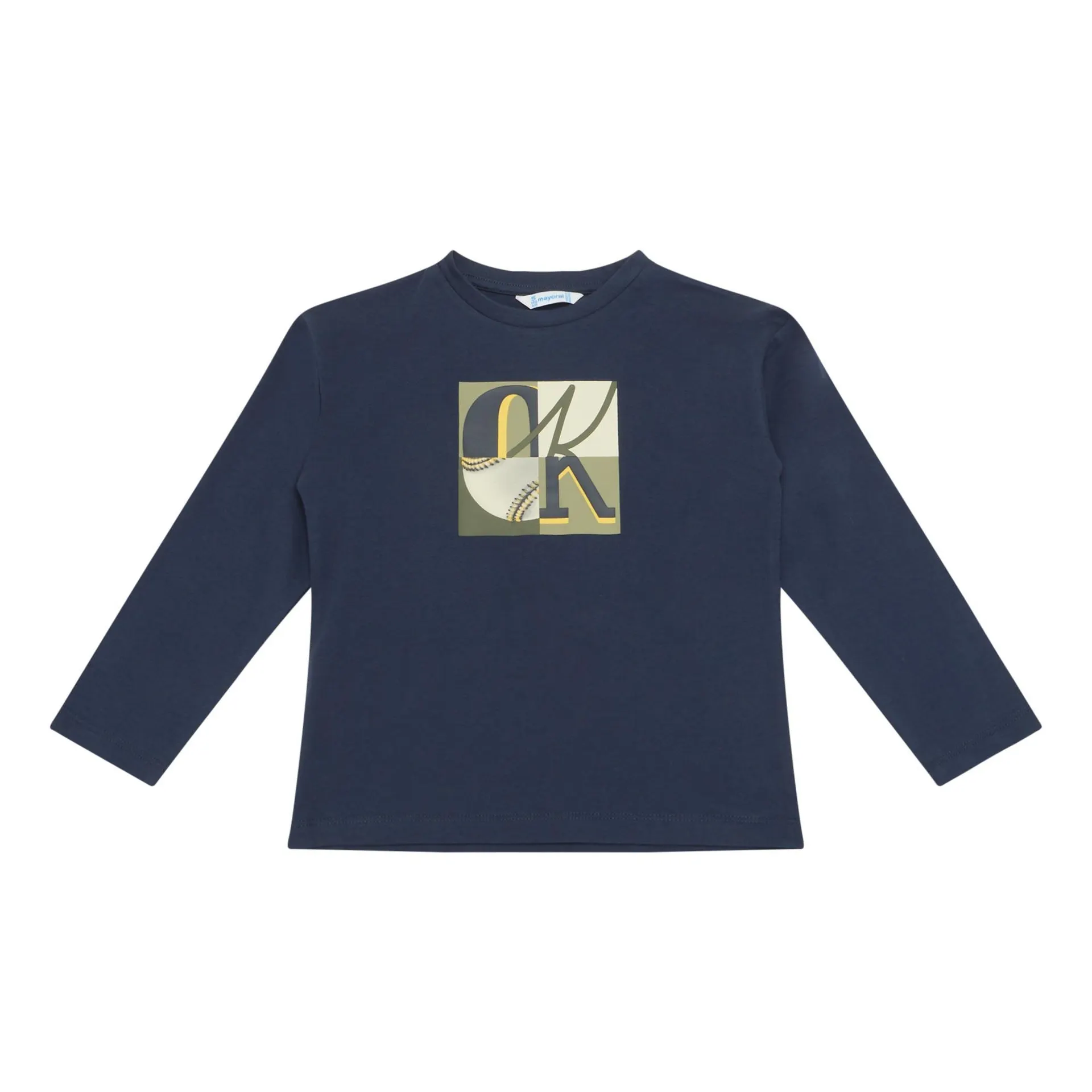 Graphic OK Long-Sleeved T-Shirt