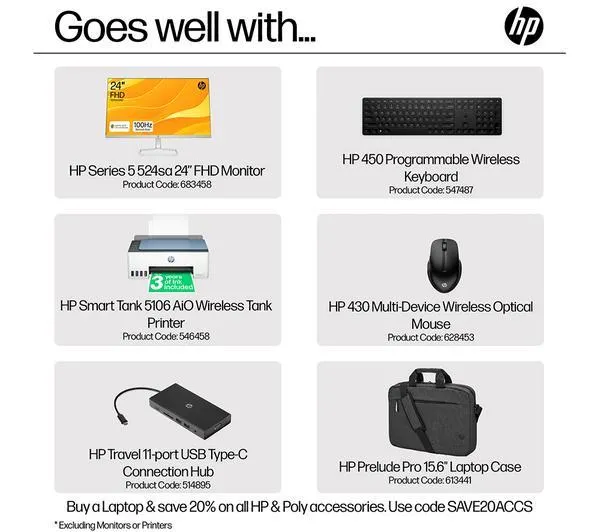HP Pavilion Plus 14-ew1501sa 14" Laptop - Intel® Core™ Ultra 5, 512 GB SSD, Silver