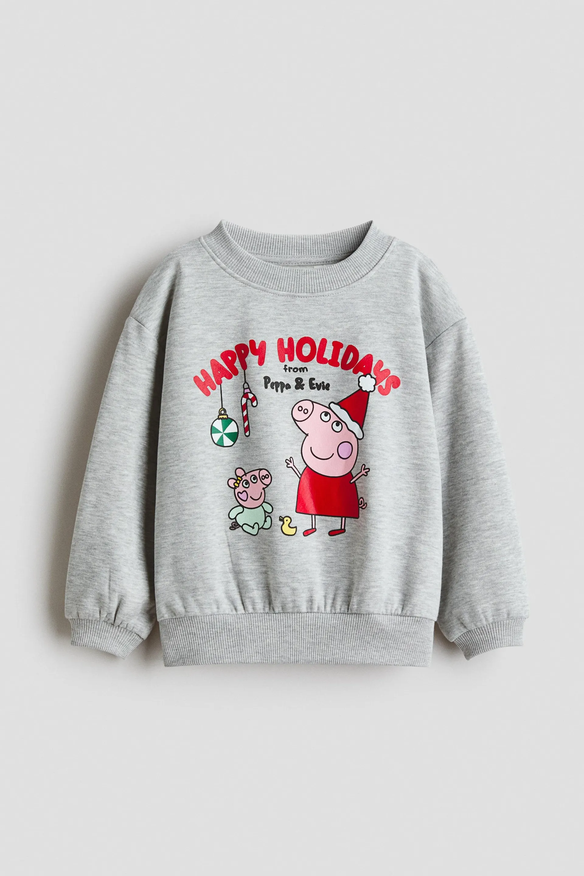 Print-motif sweatshirt