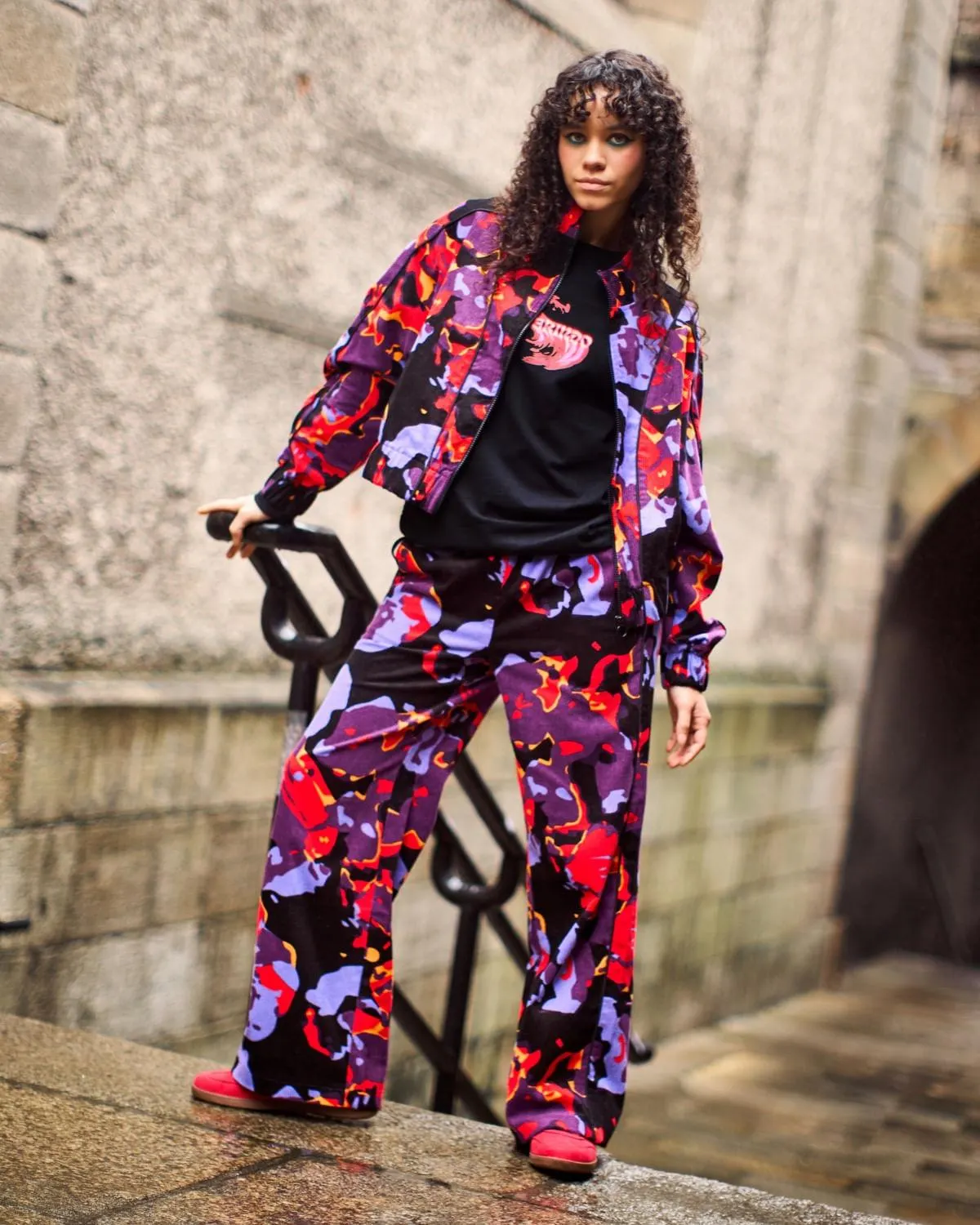 Helen Steele Floral Tracksuit Bottoms
