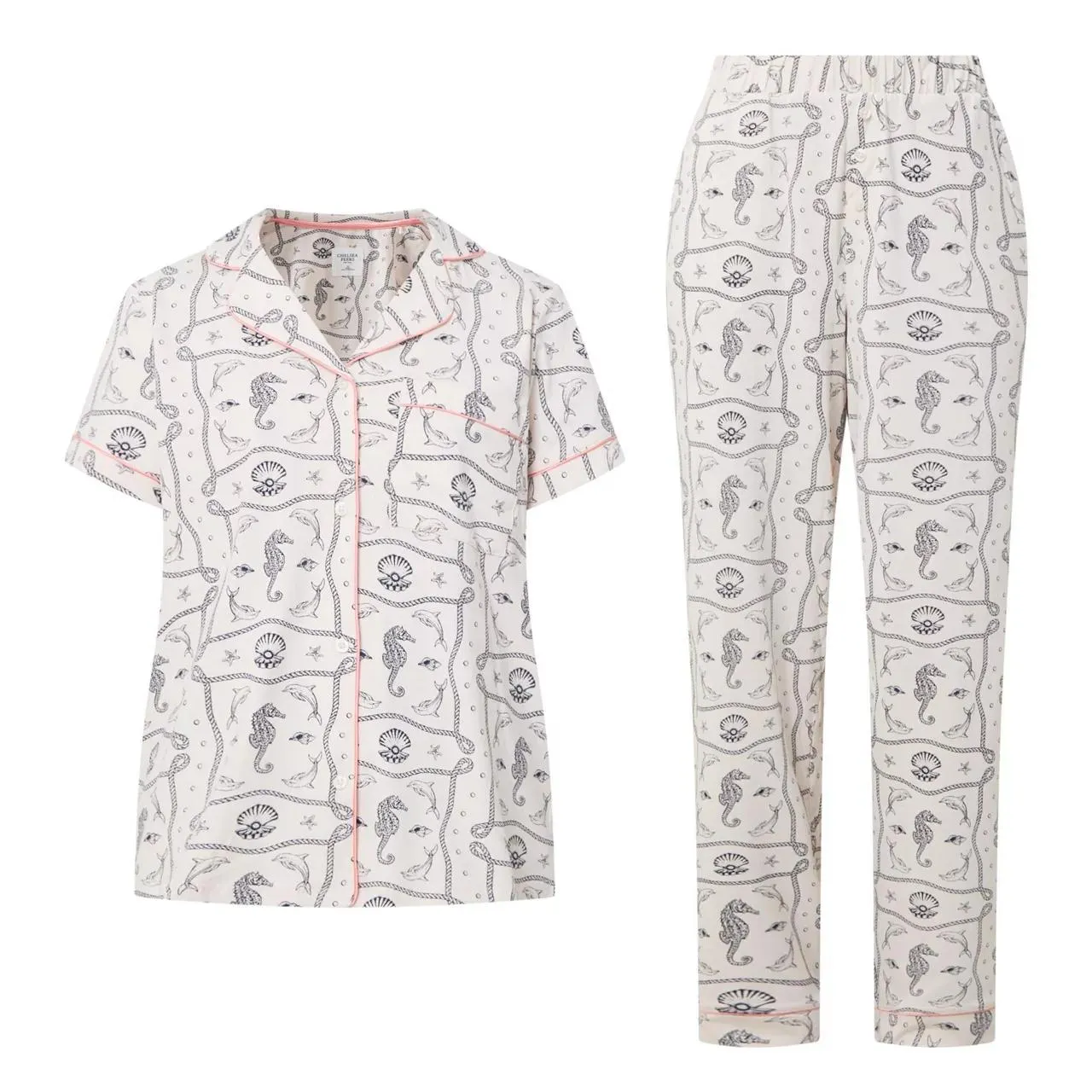 New in CHELSEA PEERS Seahorse Pyjama Set €68.00