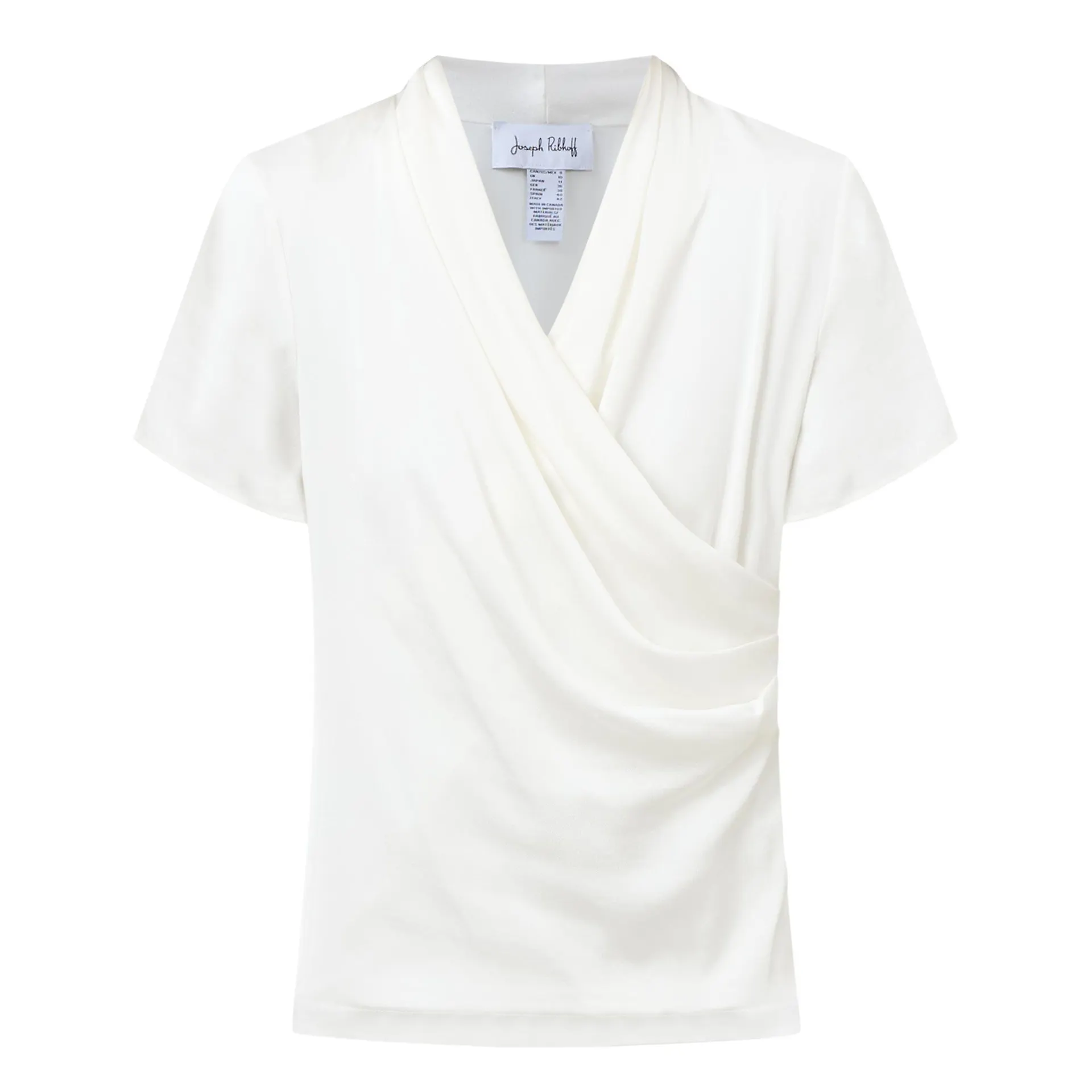 Knitted Wrap Blouse