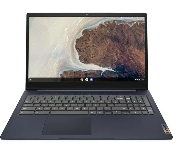 LENOVO IdeaPad Slim 3 15.6" Chromebook - Intel® Celeron®, 128 GB eMMC, Blue