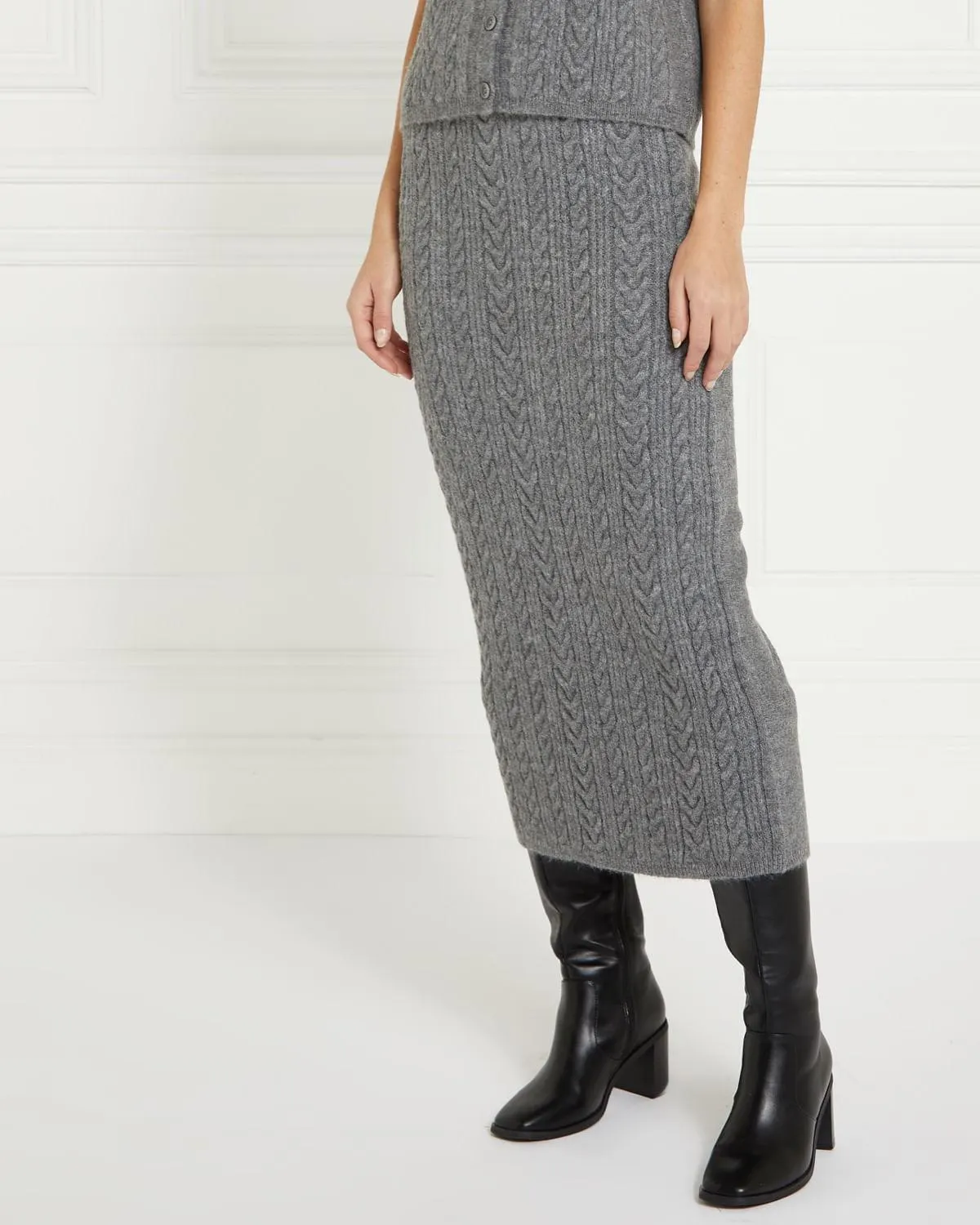Gallery Alexa Knit Co-Ord Skirt
