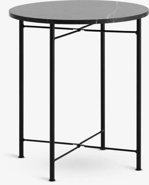 Măsuță cafea TURUP Ø40 aspect marmură