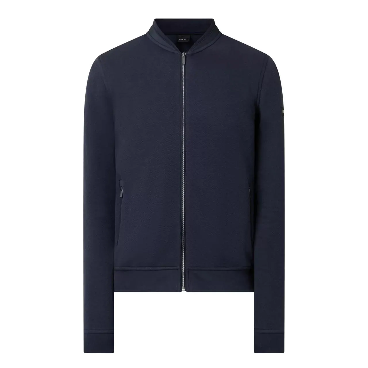 New in BUGATTI Structure Logo Zip Sweatshirt €170.00