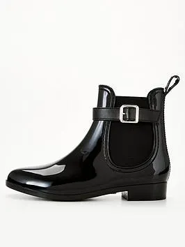 Ankle Boot Wellington Boot - Black