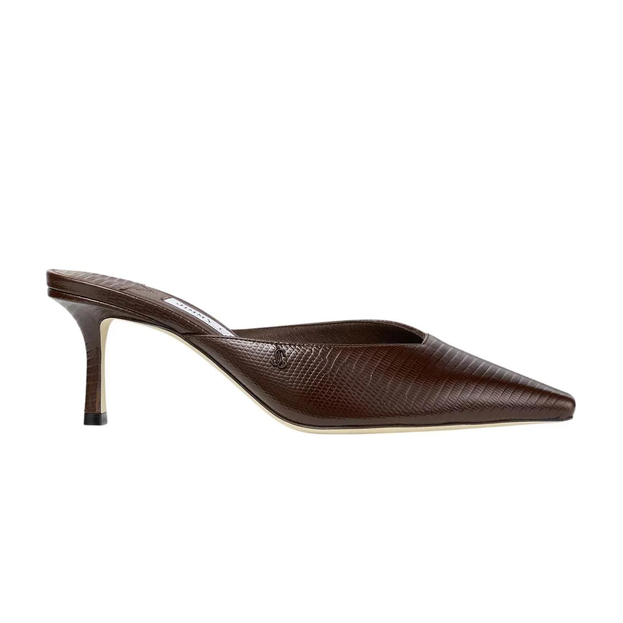 JIMMY CHOO Vivi 65 Leather Mules