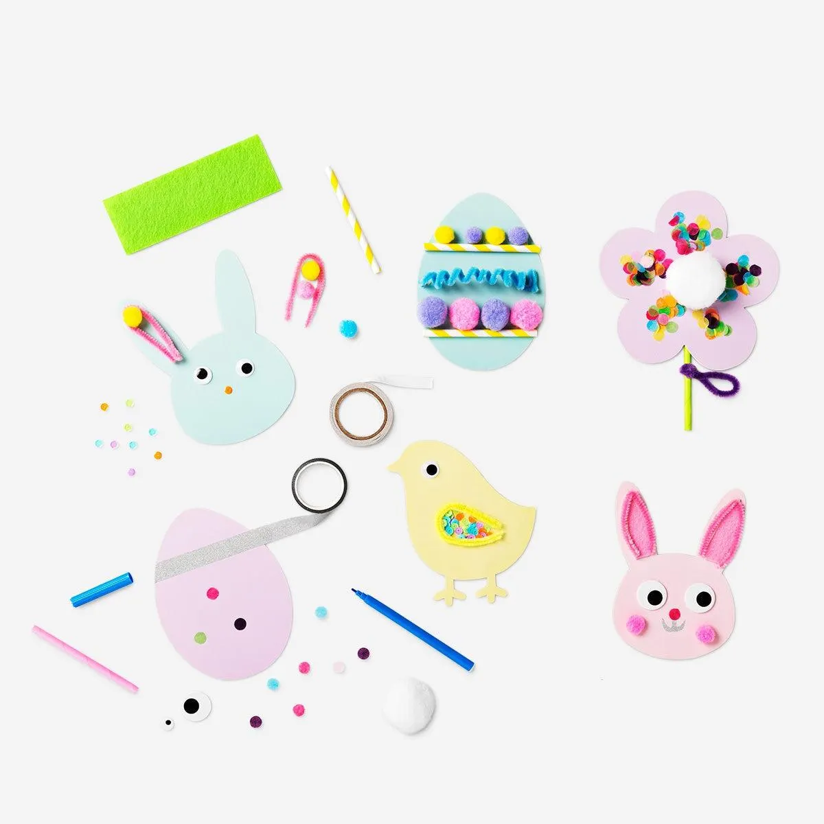 Σετ χειροτεχνίας. Φτιάξτε τις δικές σας ανοιξιάτικες διακοσμήσεις