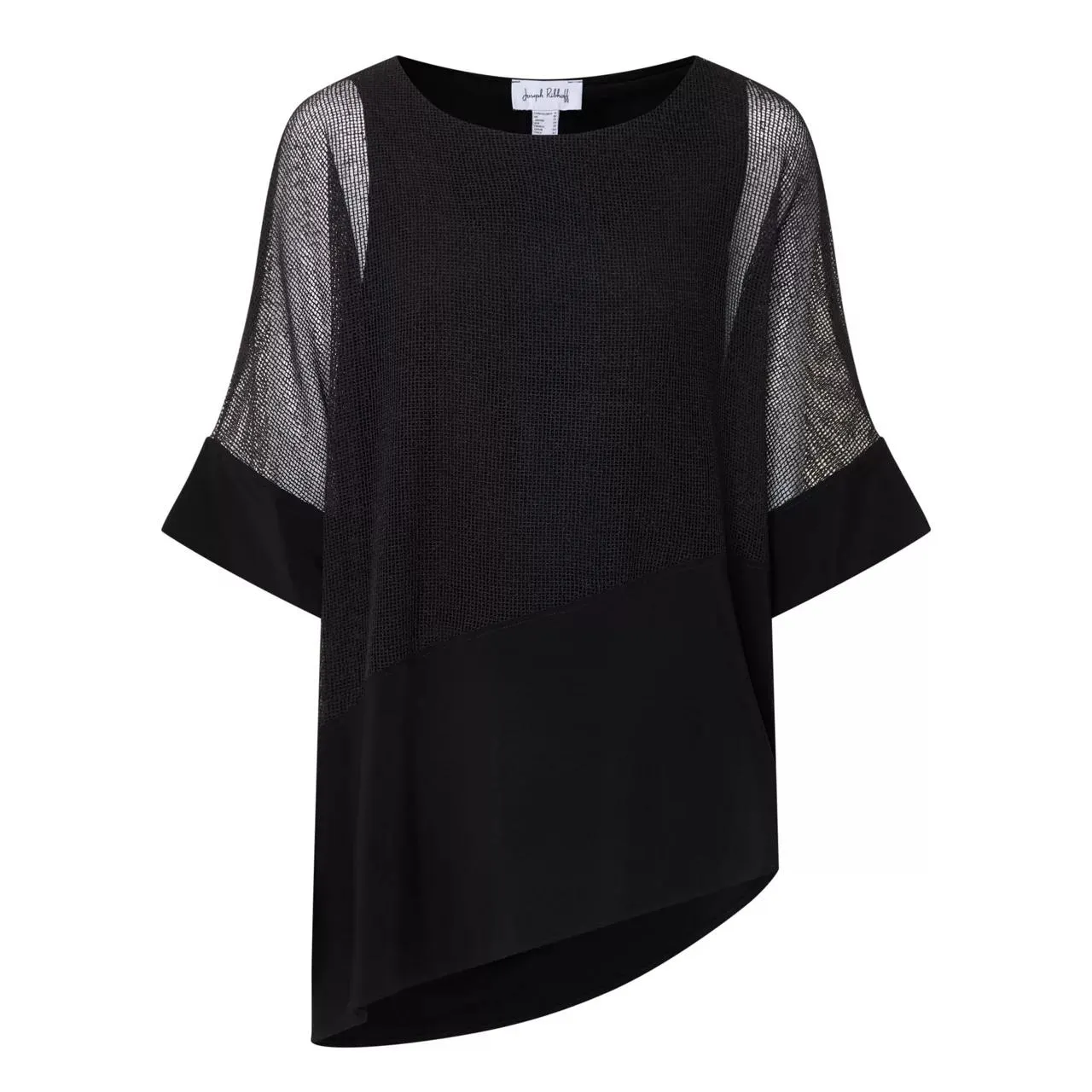 New in JOSEPH RIBKOFF Mesh-Sleeve Knitted Top €269.00