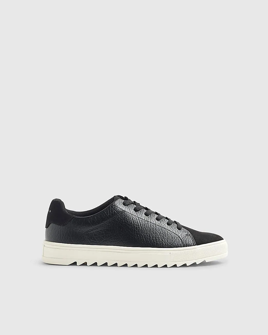 Black Shark Tooth Sole Trainers