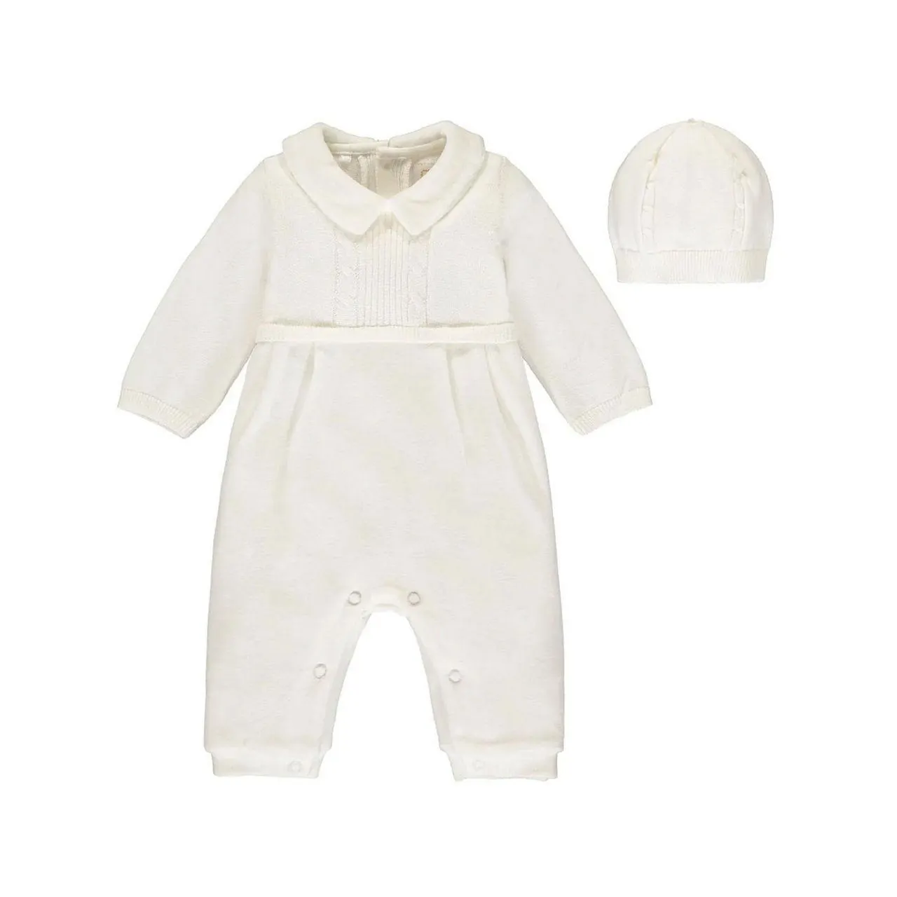 EMILE ET ROSE Cable Knit Bodysuit Two-Piece Set