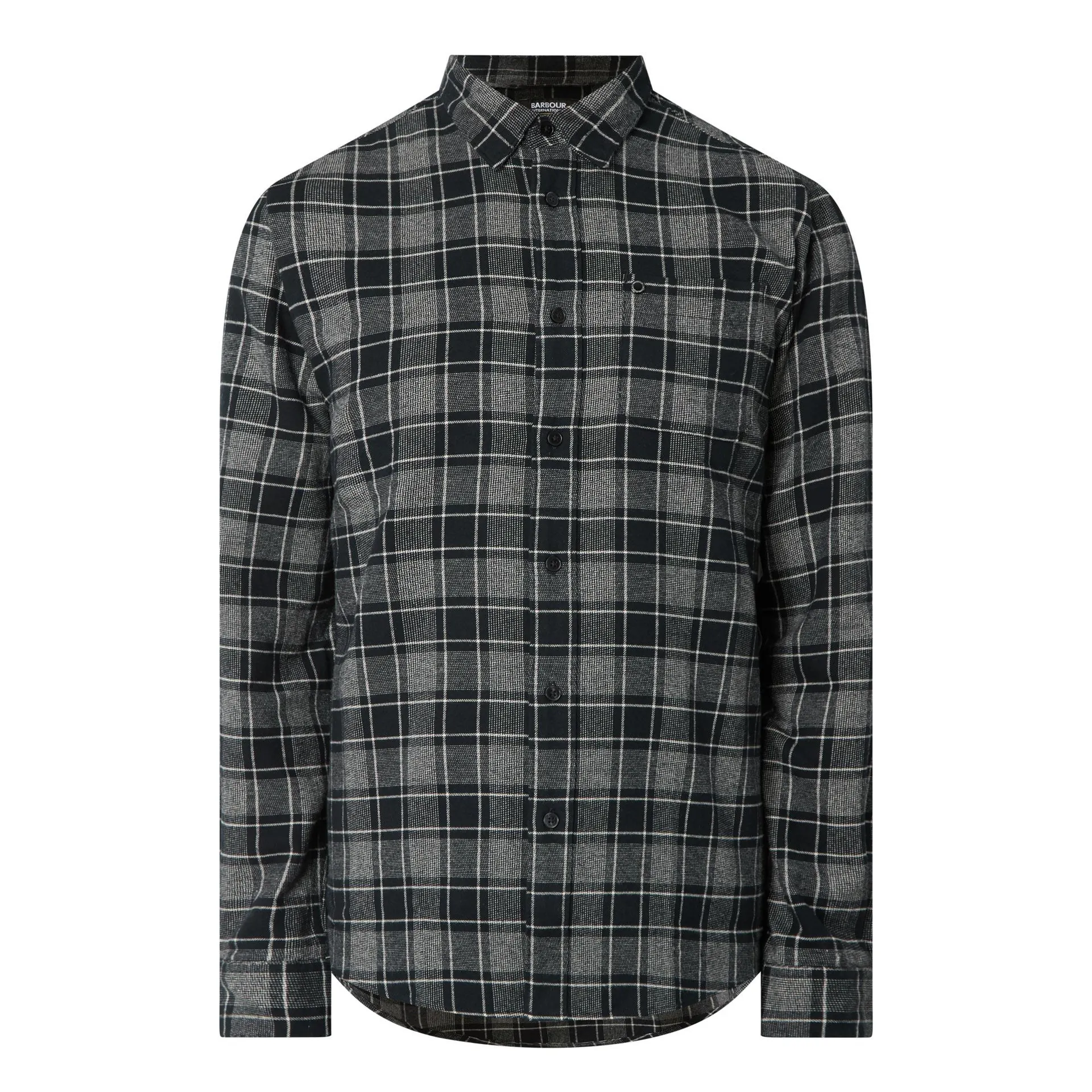 Basset Logo Check Shirt