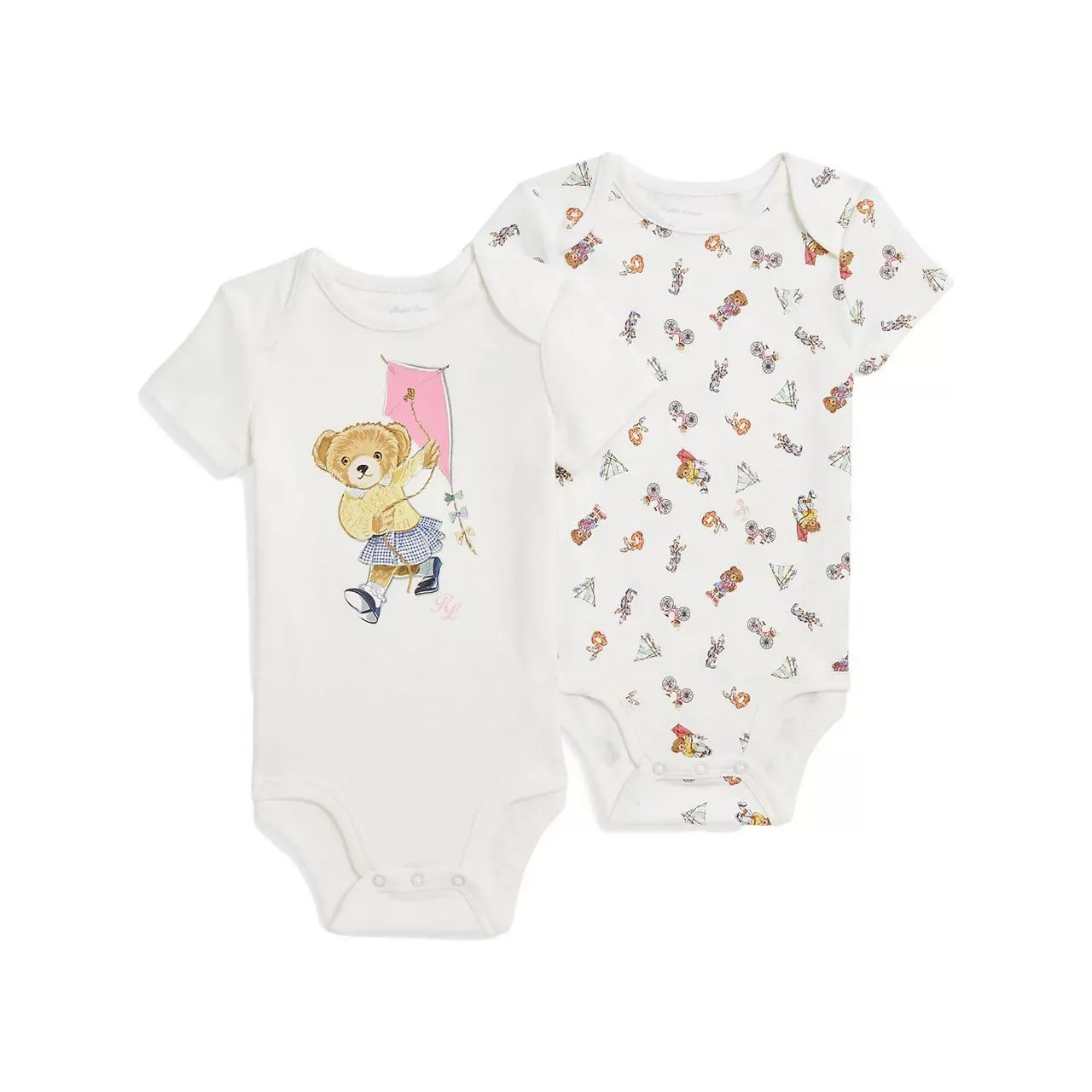 New in POLO RALPH LAUREN Polo Bear Two-Piece Bodysuit Set 3-6 Months €69.00
