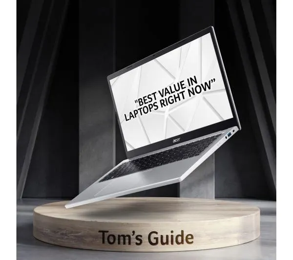 ACER Aspire Go 15 15.6" Laptop - Intel® Core™ 3, 128 GB UFS, Silver