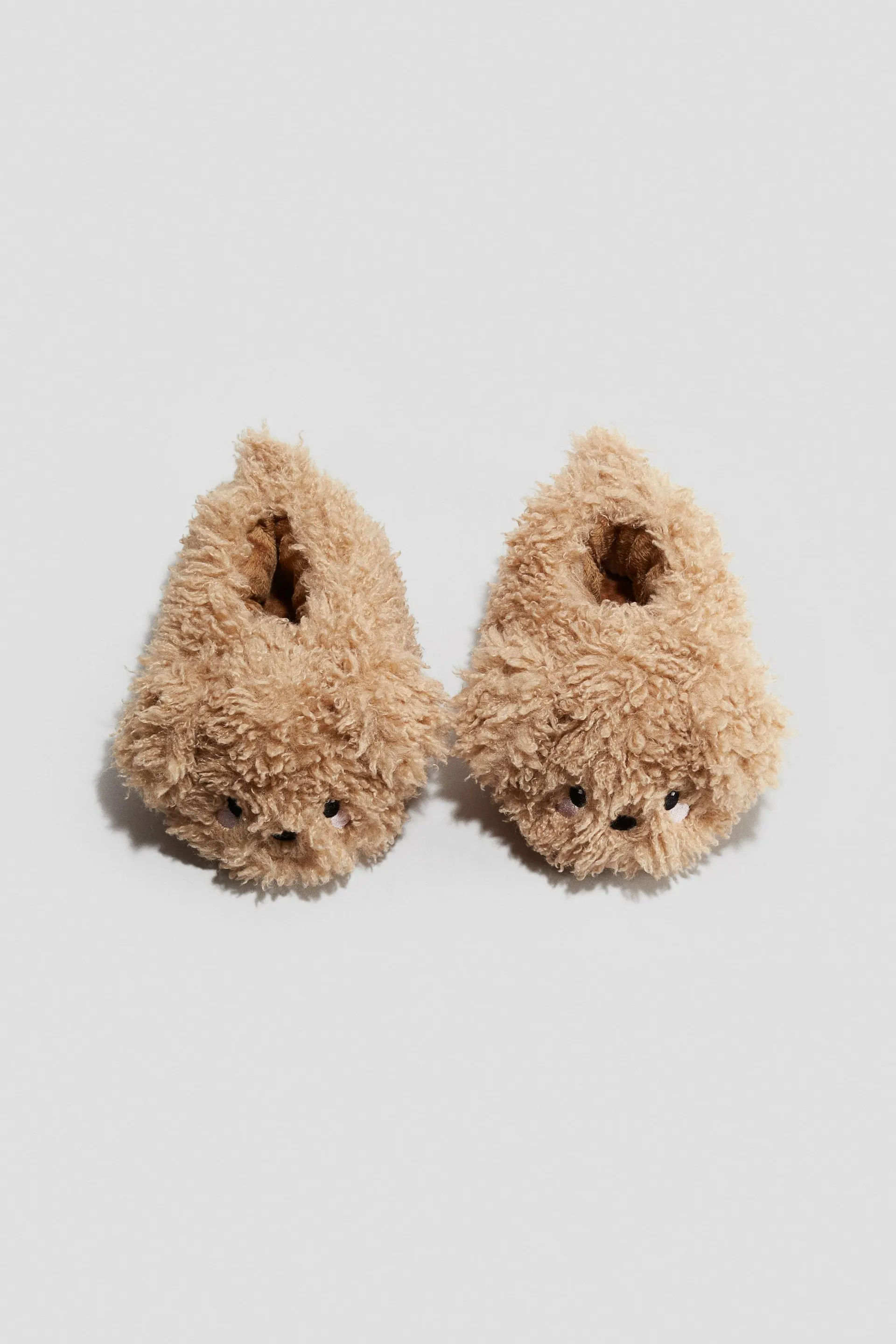 Fluffy slippers