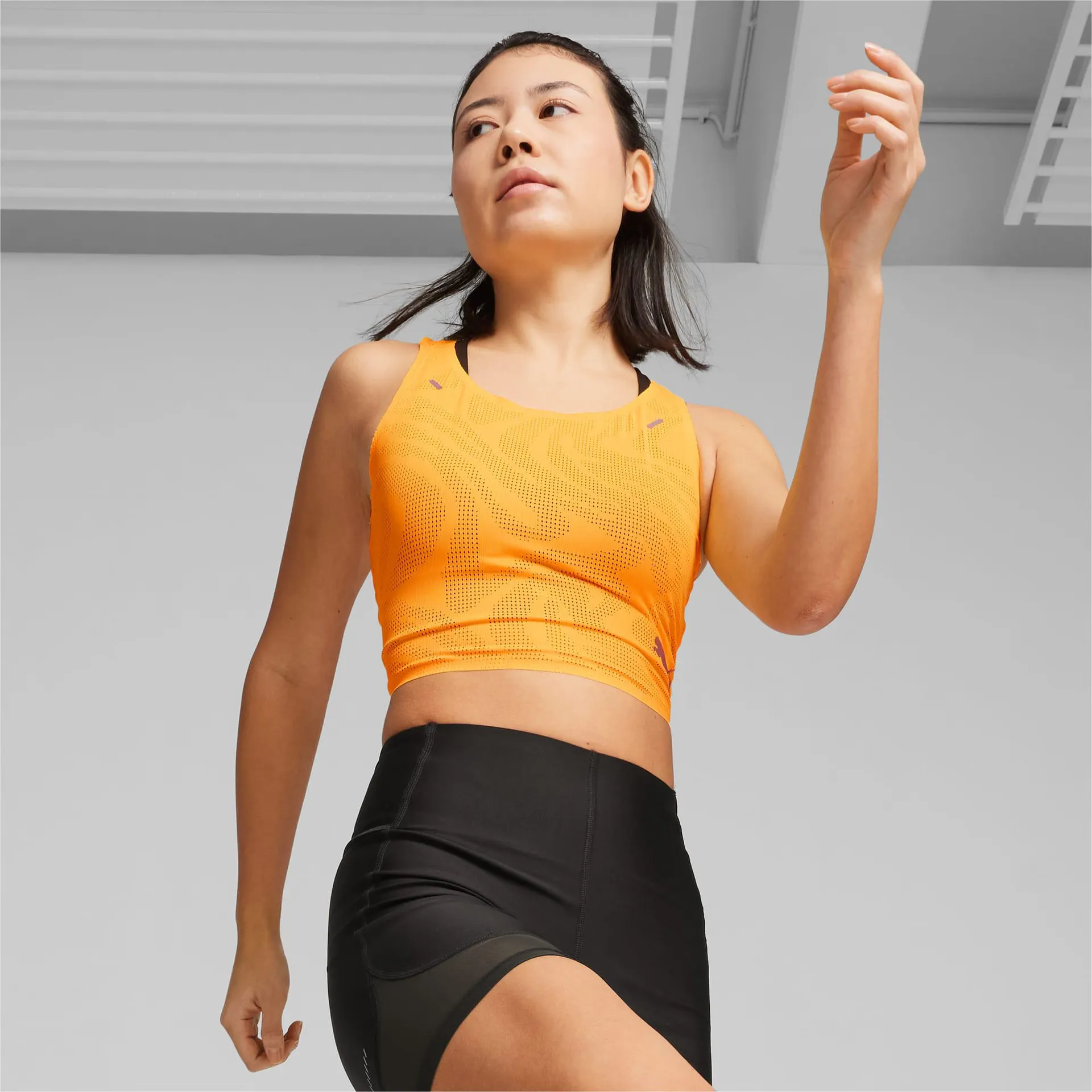 RUN ULTRASPUN Women's Running Crop Top