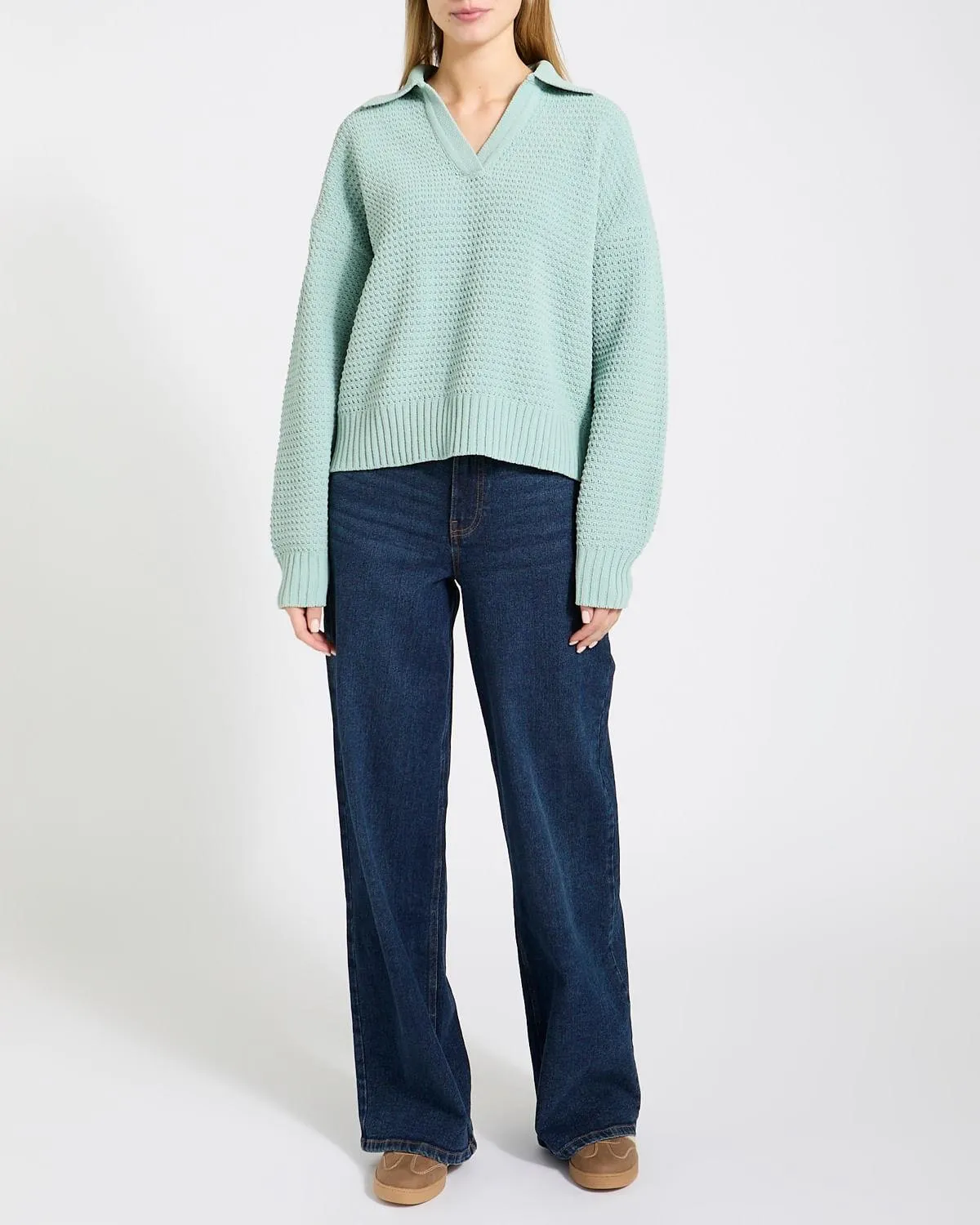Chenille Collar Jumper