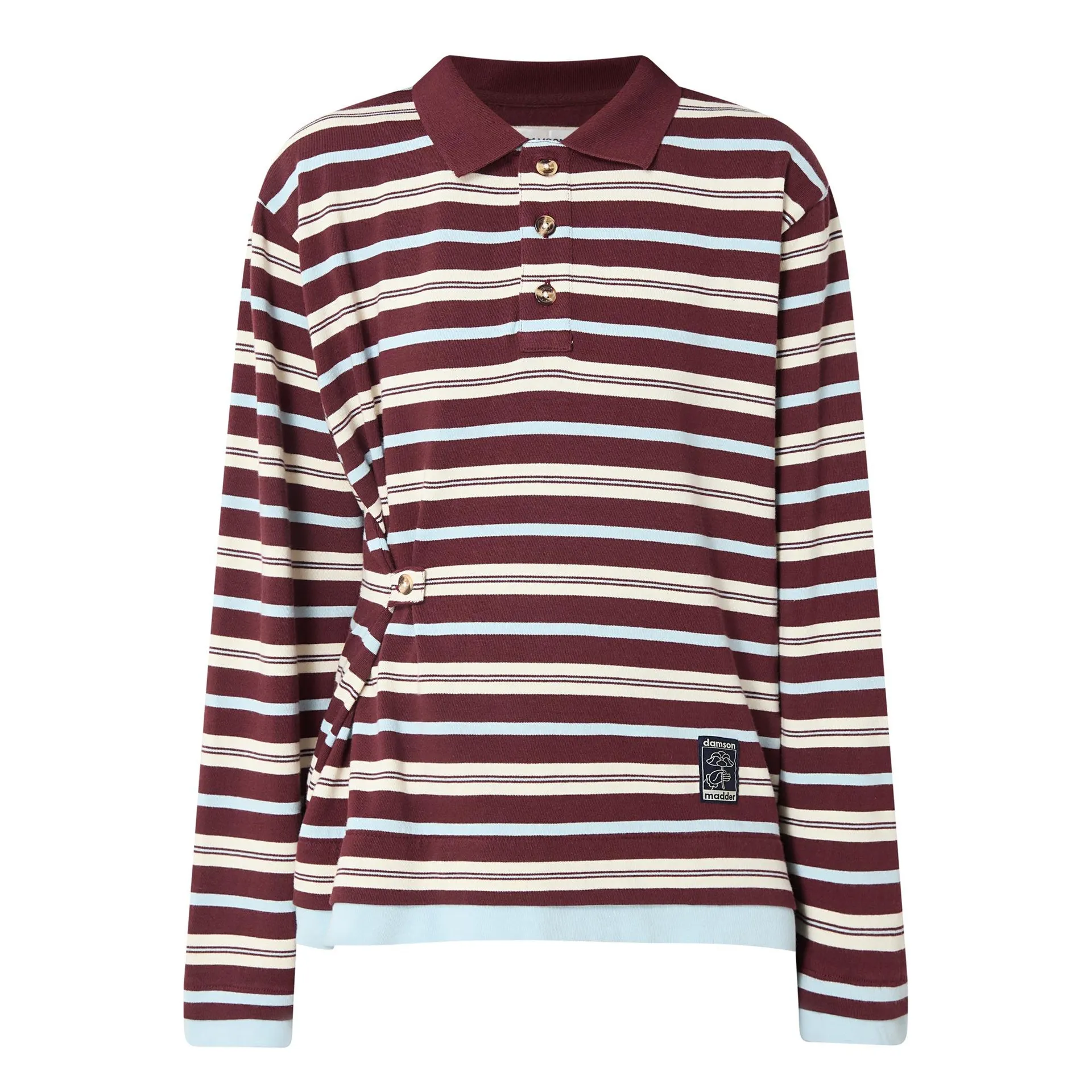 Noah Cinch Layered Rugby Sweatshirt