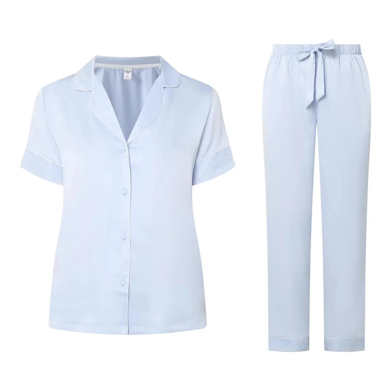 New in CHELSEA PEERS Lace Trim Pyjama Set €68.00