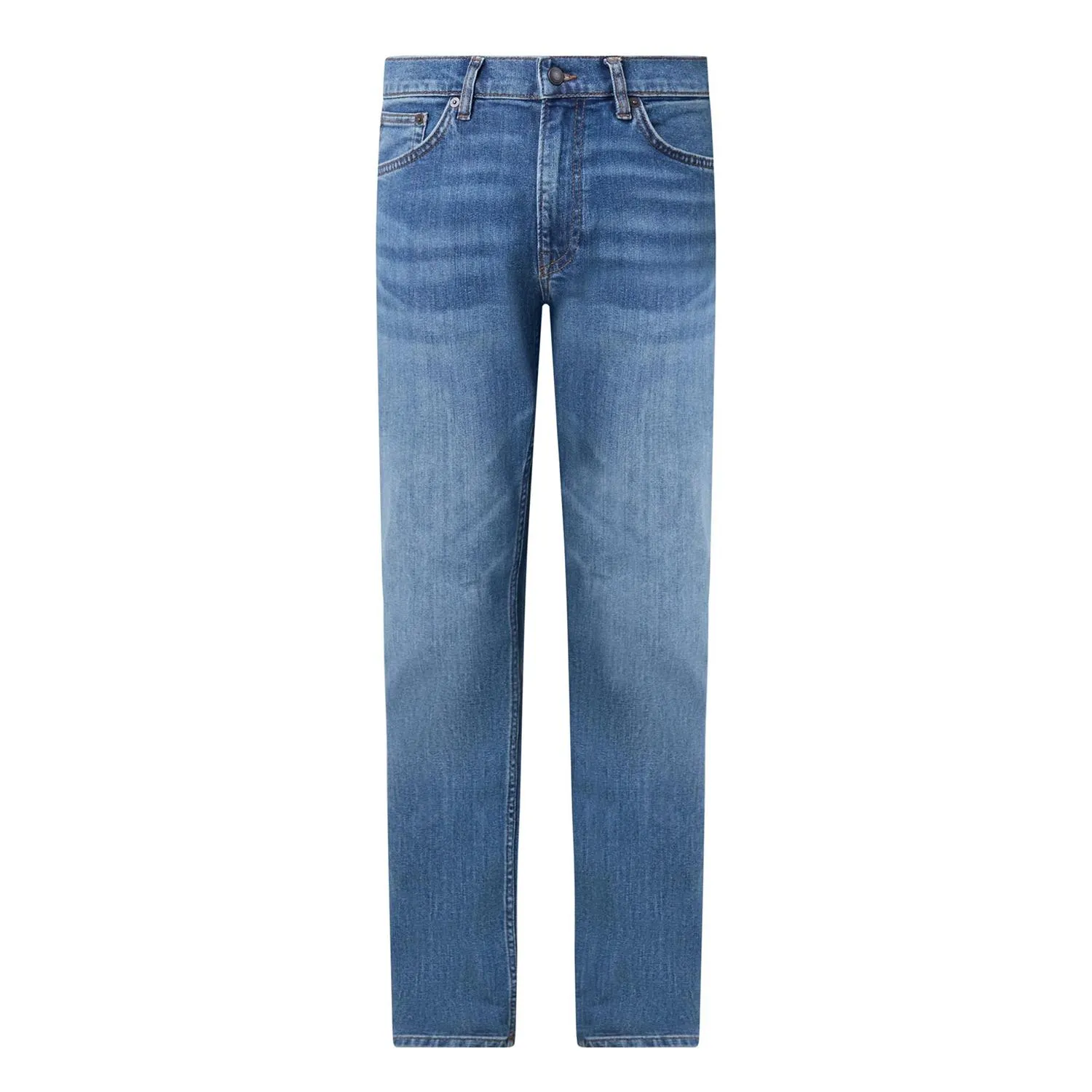 Regular-Fit Straight Jeans