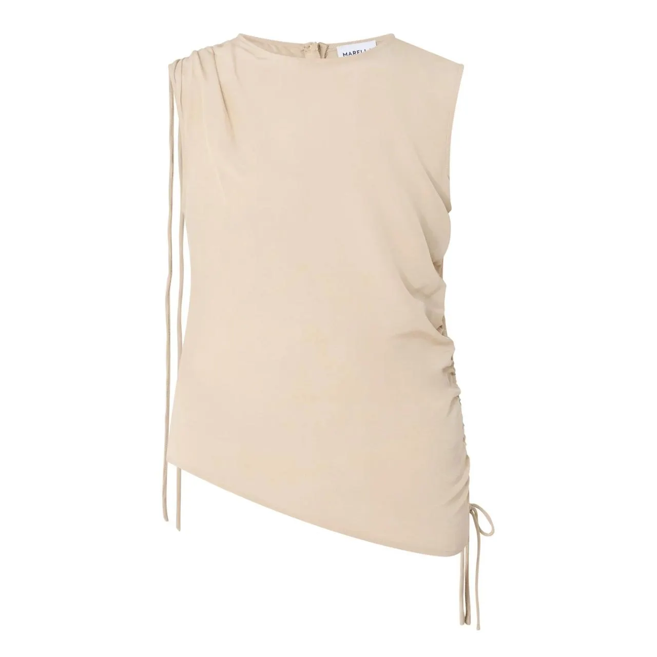 New in MARELLA Oidio Silk Asymmetric Blouse €190.00