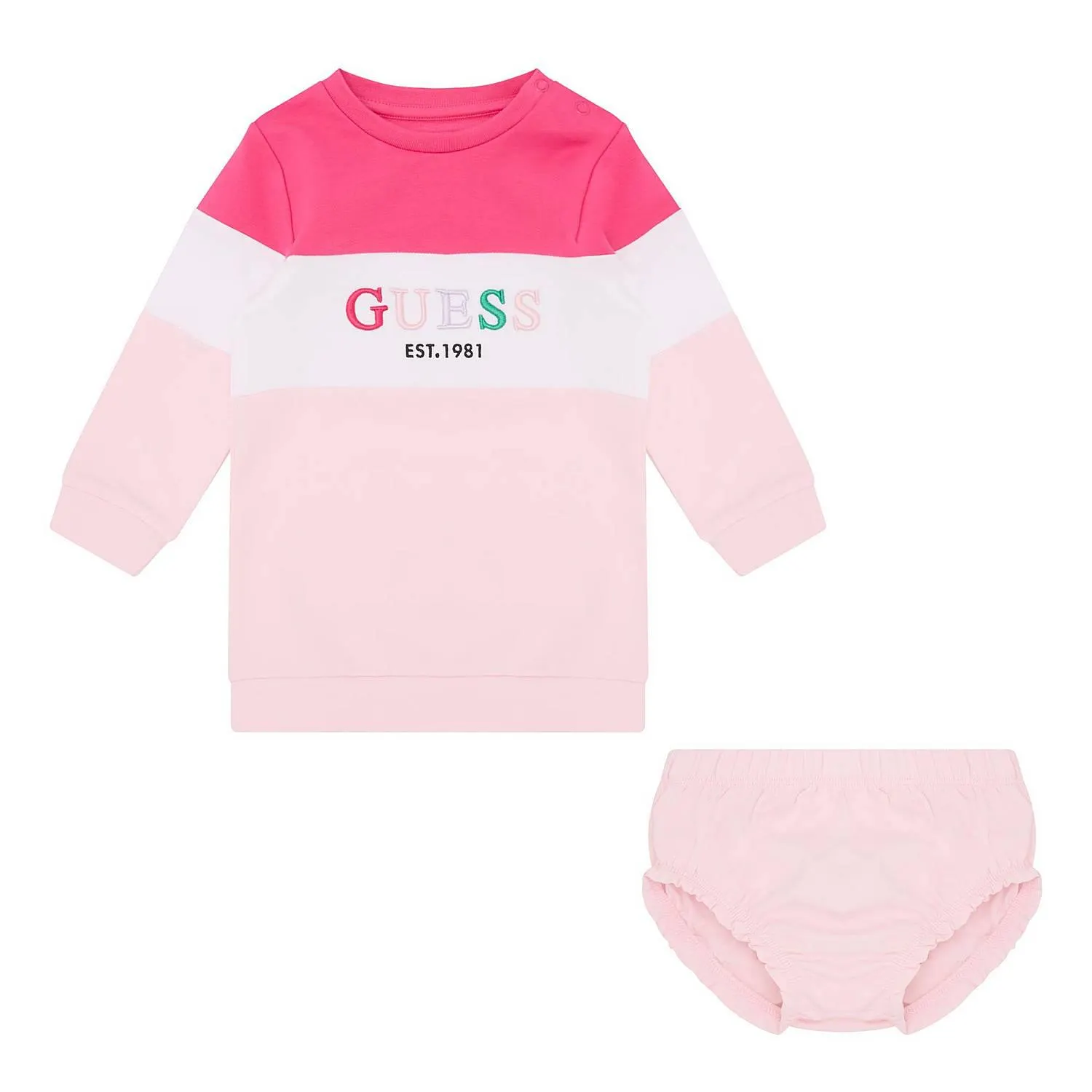 French Terry Logo Dress & Bloomers Set