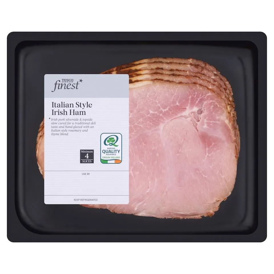 Tesco Finest Italian Style Irish Ham 140g