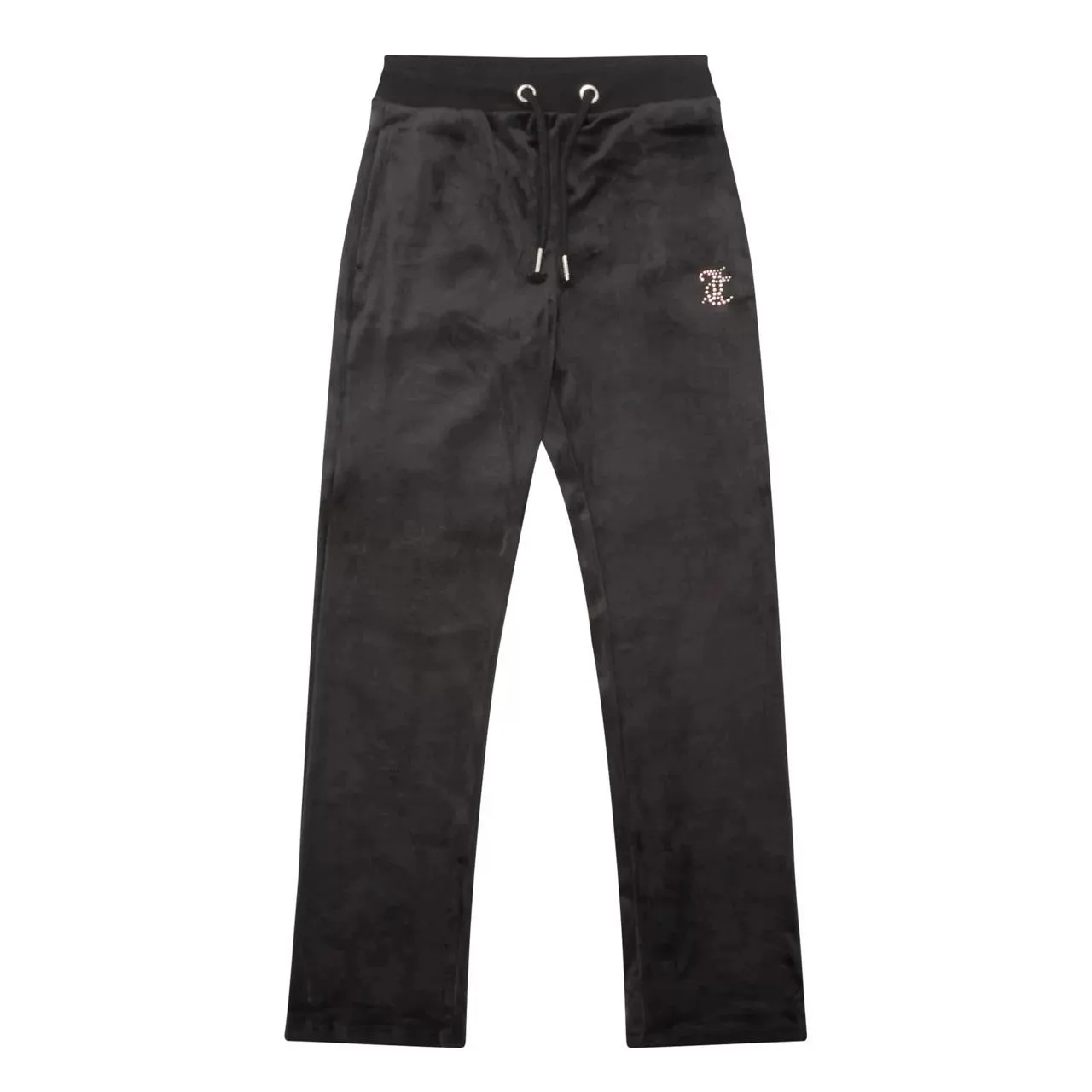 New in JUICY COUTURE KIDS Diamante Logo Drawstring Velour Sweatpants €90.00