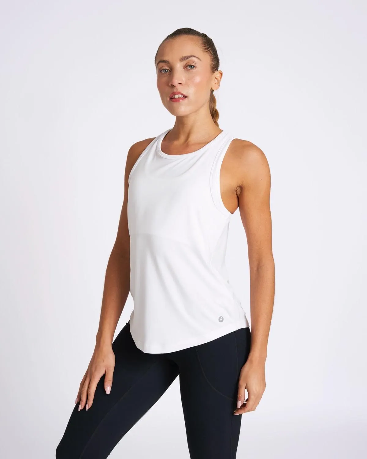 Powercut Core Training Vest in White