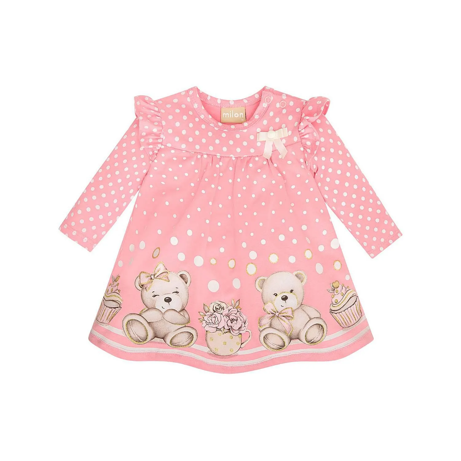 Bear Print Dress