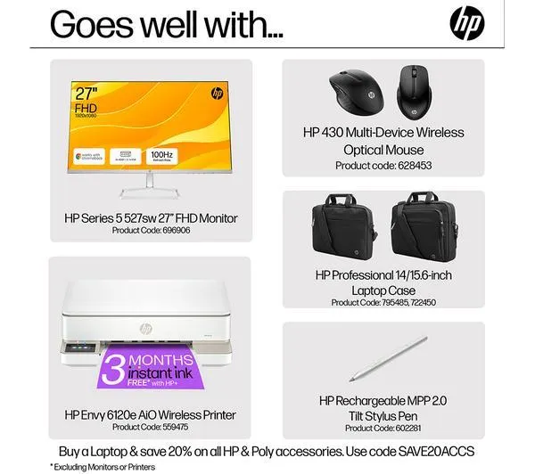 HP Pavilion x360 14-ek1551na 14" 2 in 1 Laptop - Intel® Core™ i7, 512 GB SSD, Silver
