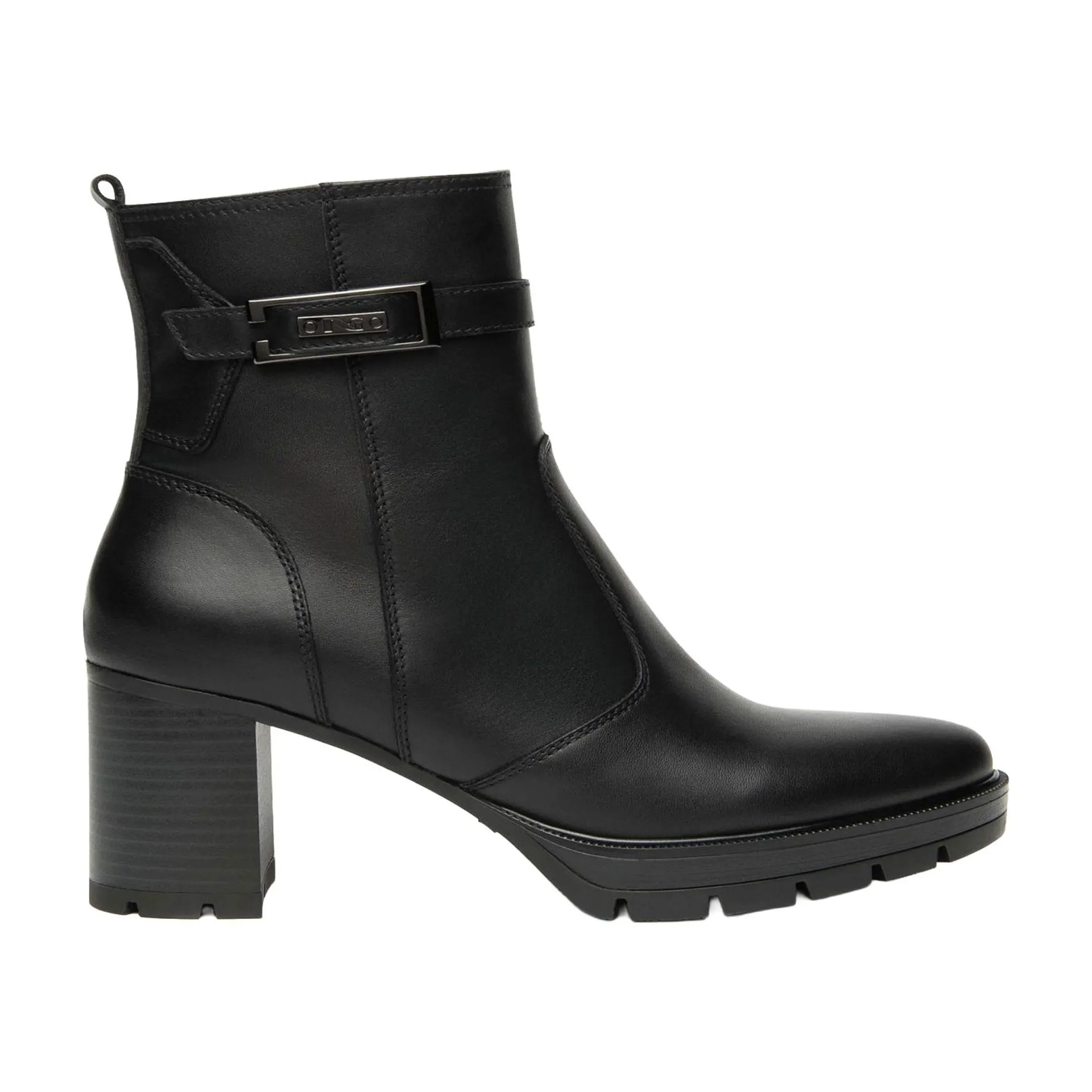 Guanto Leather Heeled Boots