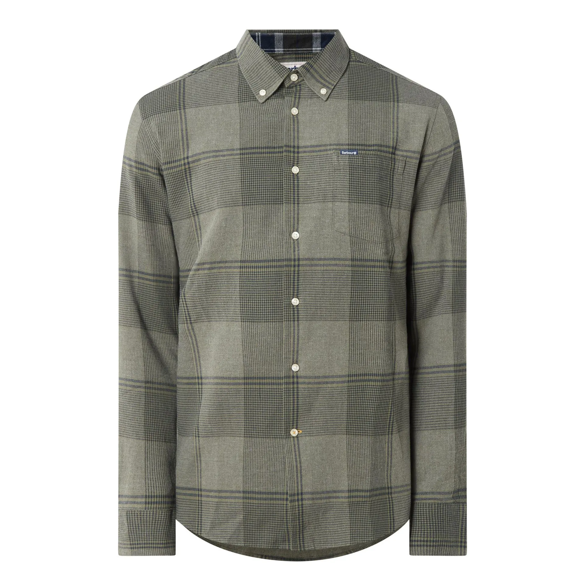 Heaney Logo Check Shirt
