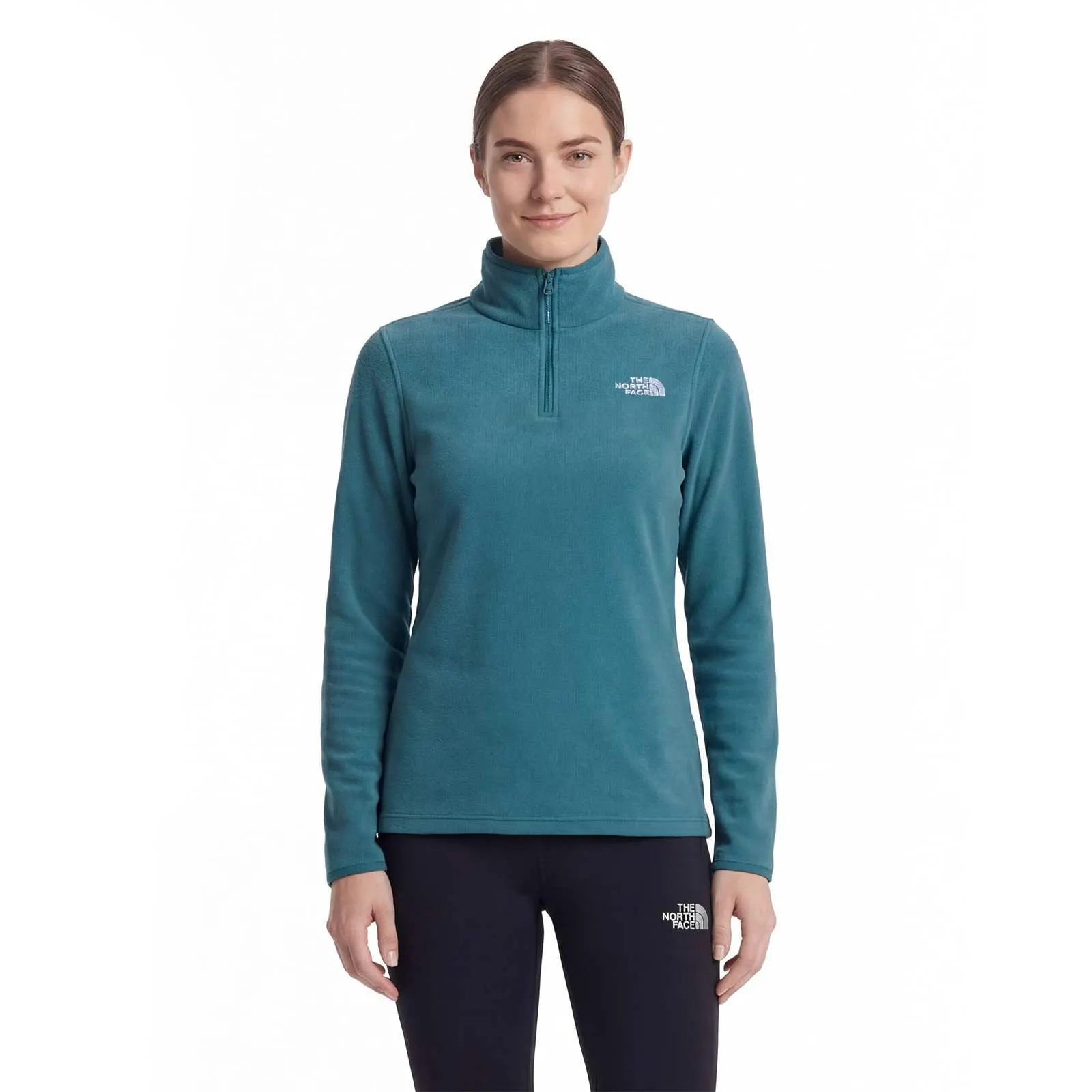 The North Face 100 Glacier Womens Half-Zip Fleece Jacket