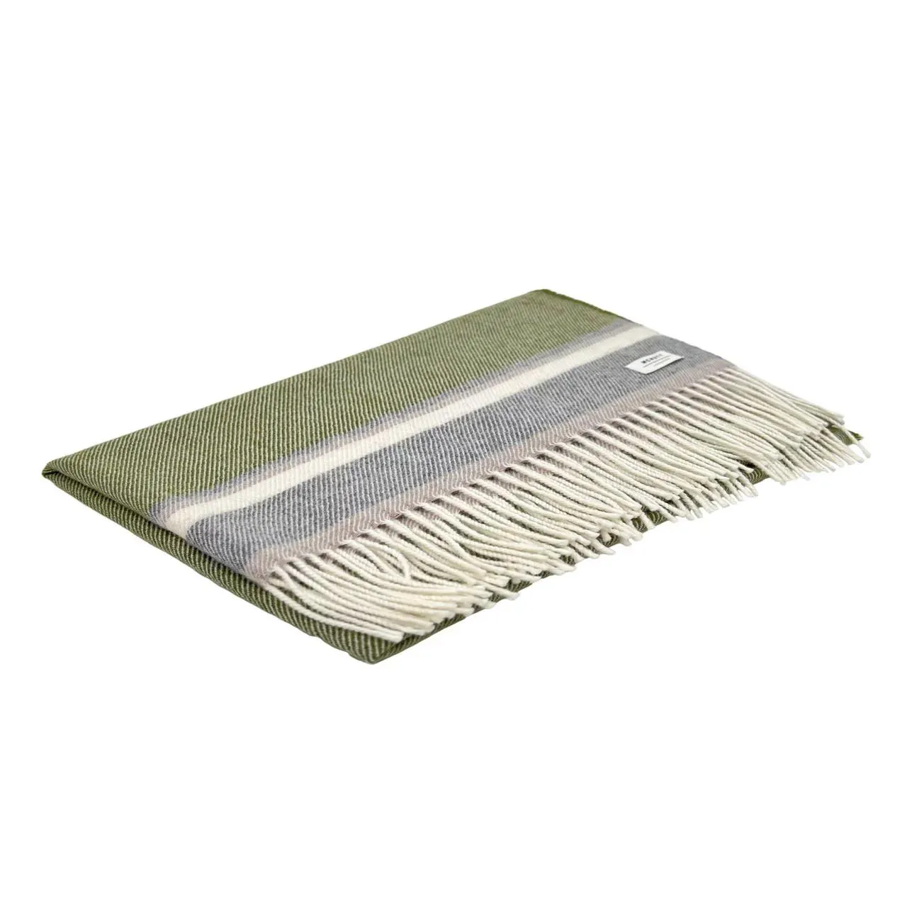 MCNUTT Willow Green Baby Blanket