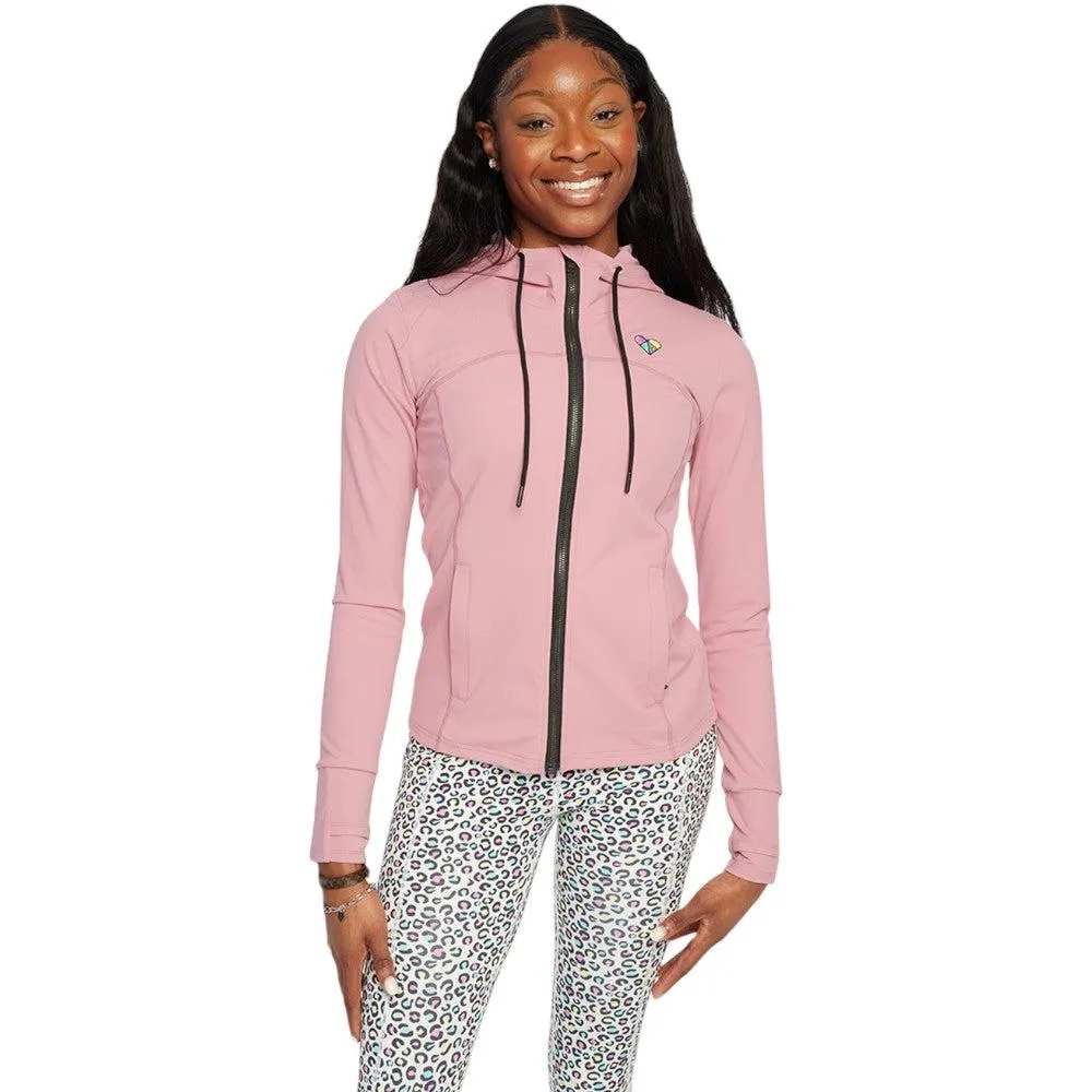 Peachylean Full-Zip Womens Workout Hoodie