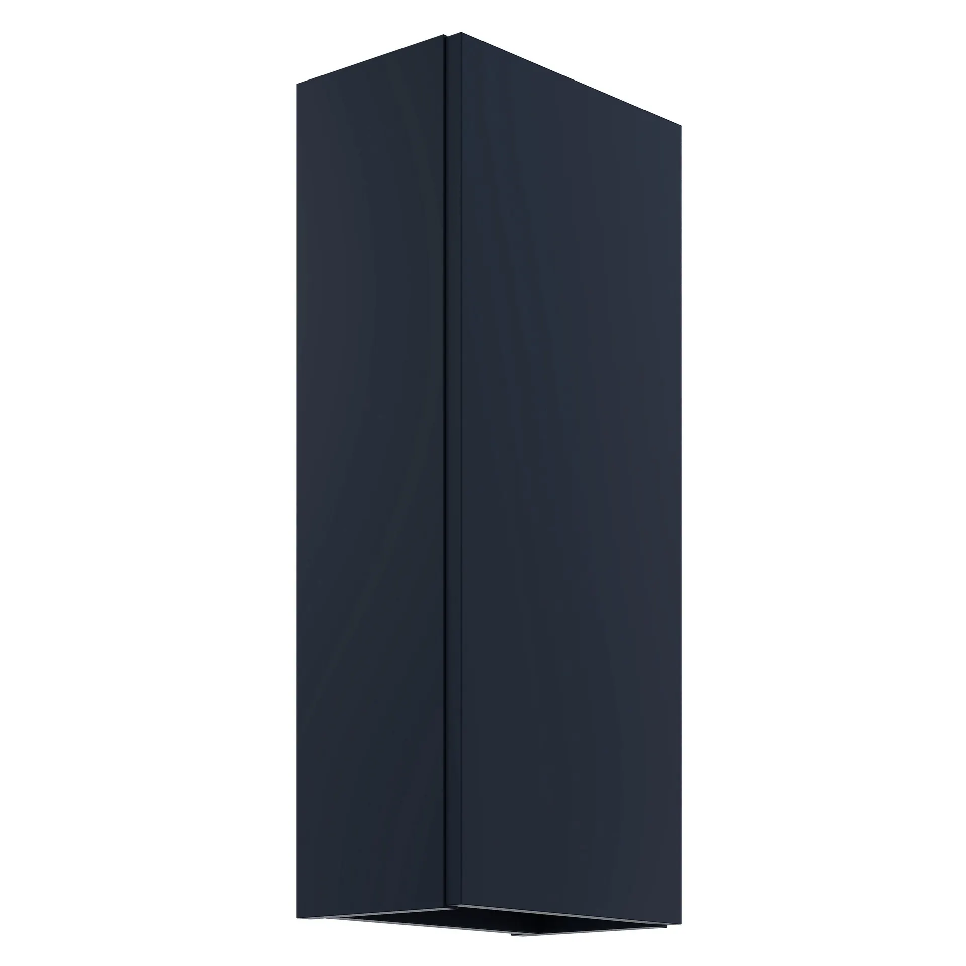 Lismore Matt Indigo blue Wall-mounted Single Bathroom Cabinet (H)72cm (W)30cm