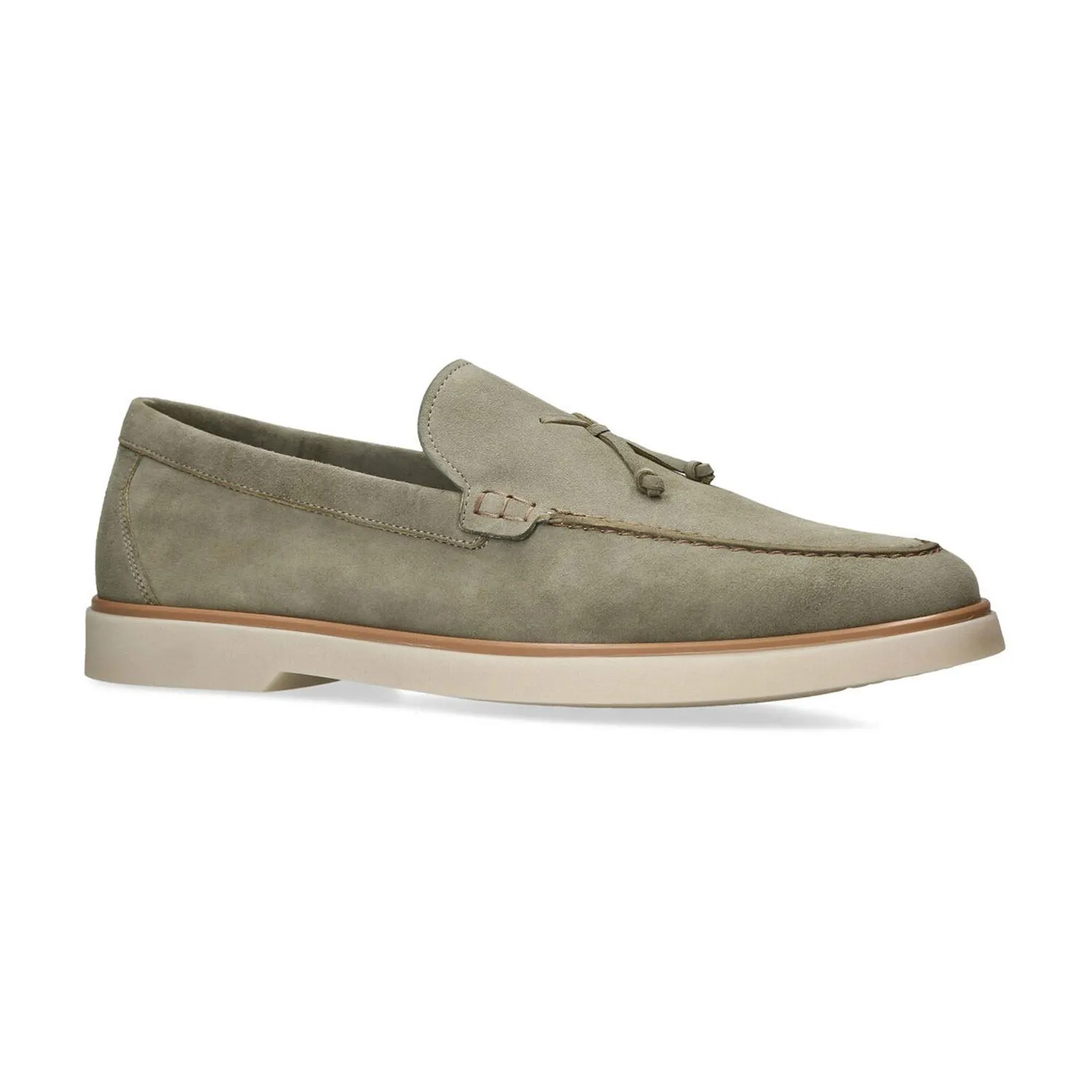 Alea Tassel Suede Loafers