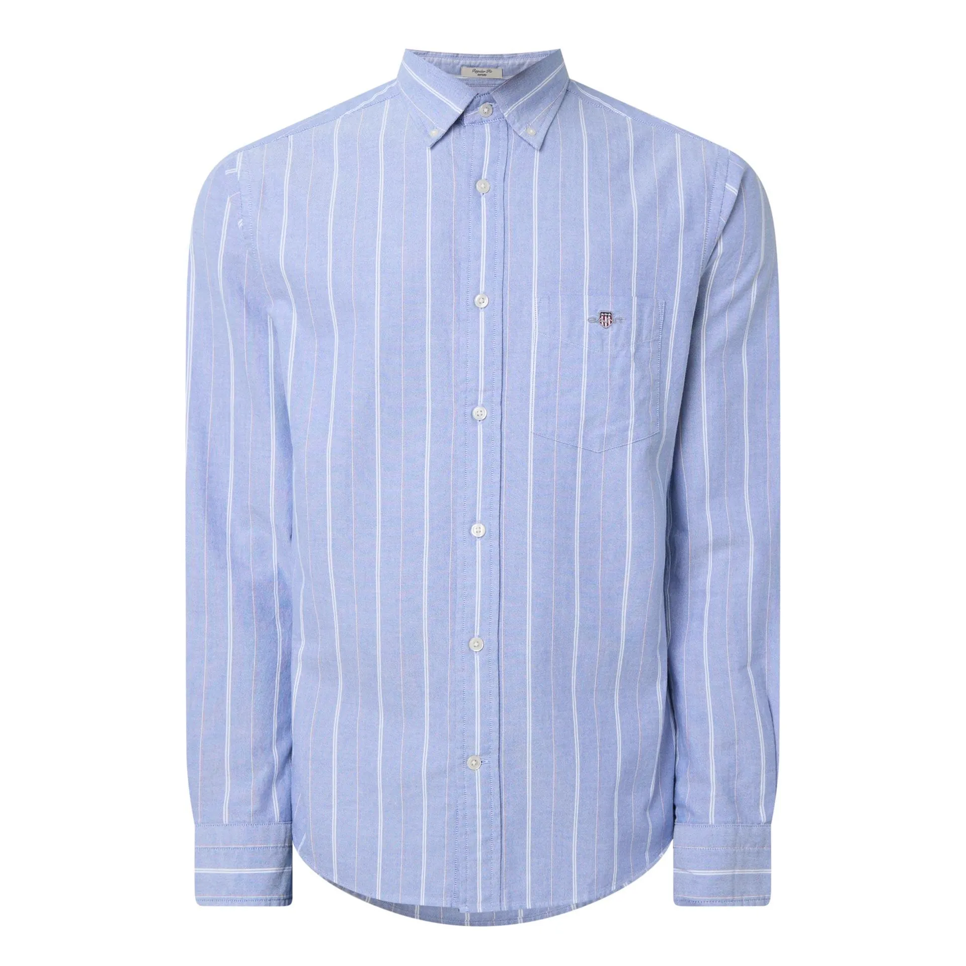 Shield Logo Striped Shirt