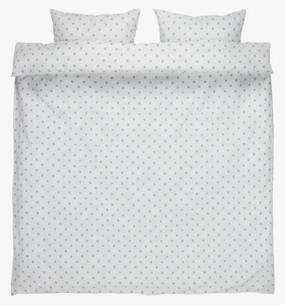 Duvet cover set ANNIKA King blue/white