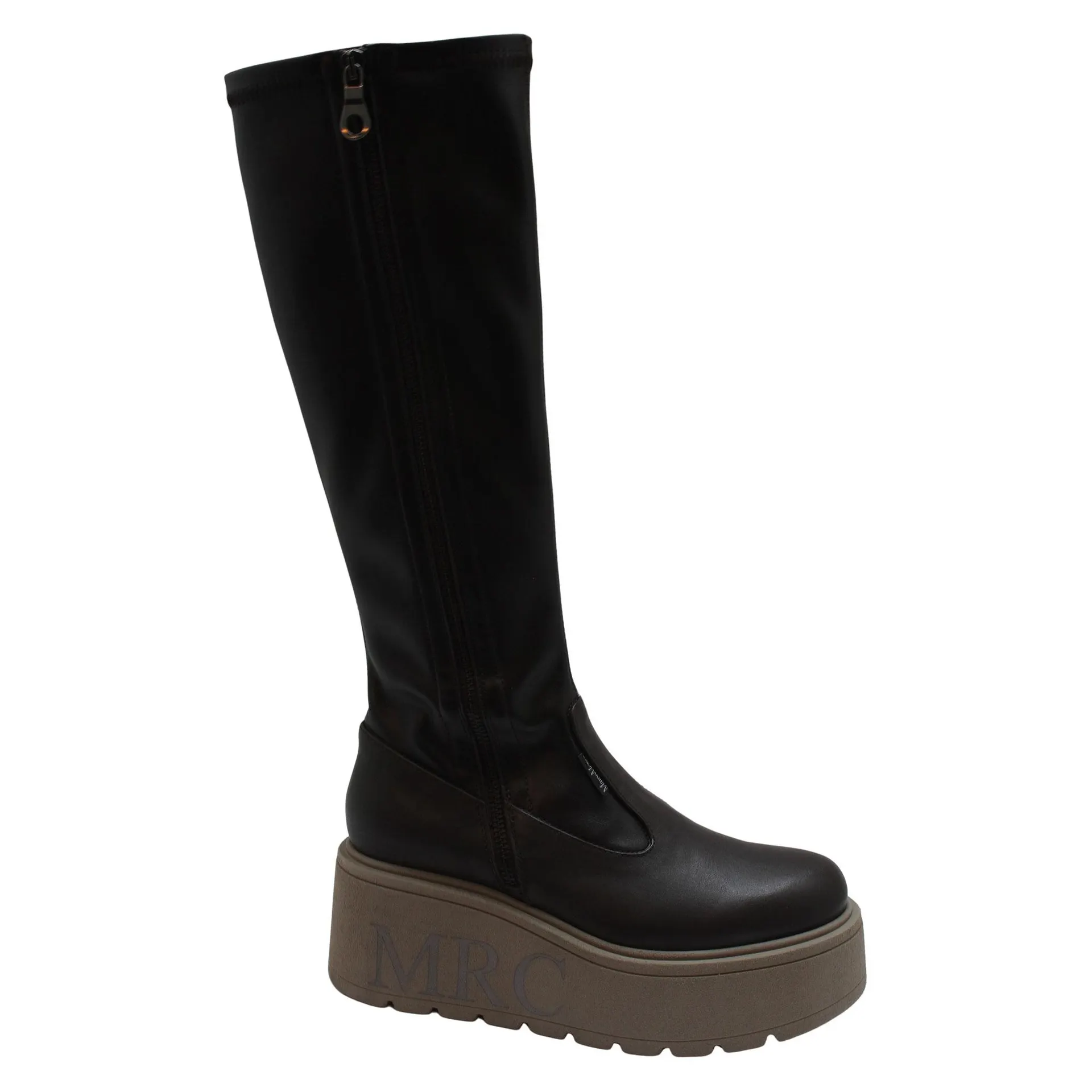 Karin Zip Platform Boots