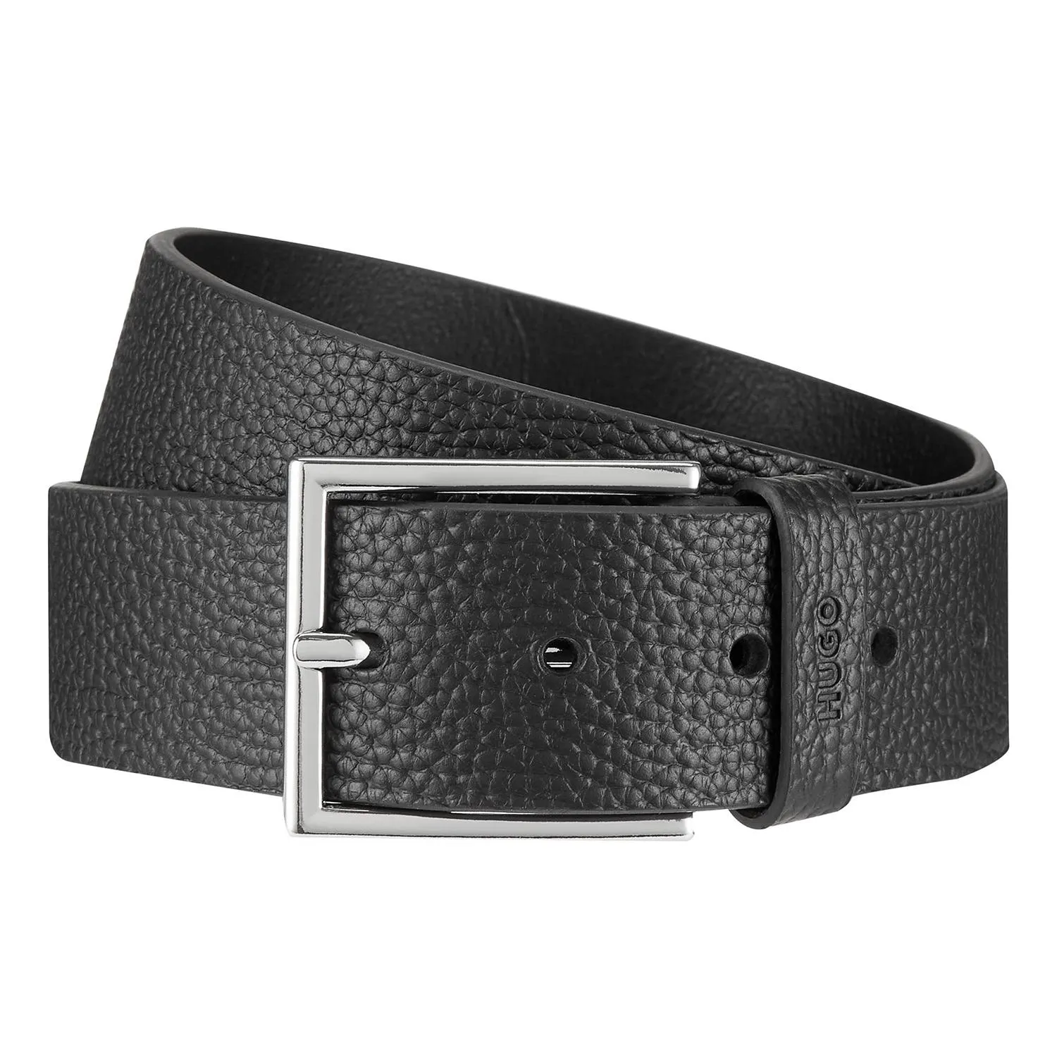Giaspo Pebbled Leather Belt