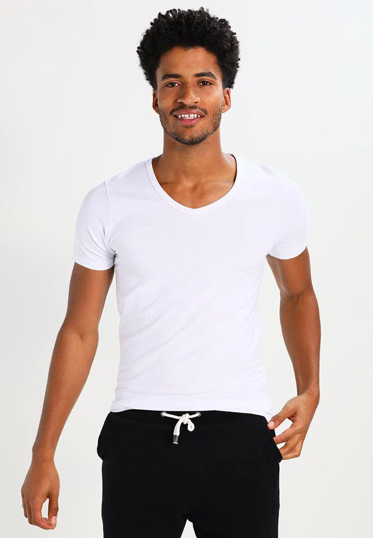 BASIC V-NECK - Basic T-shirt