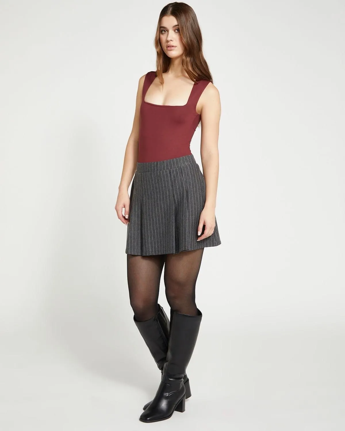 Savida City Girl Pinstripe Skirt