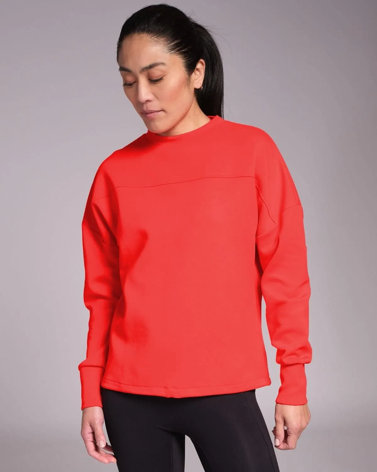Powercut Studio Crew Sweatshirt Bright Red