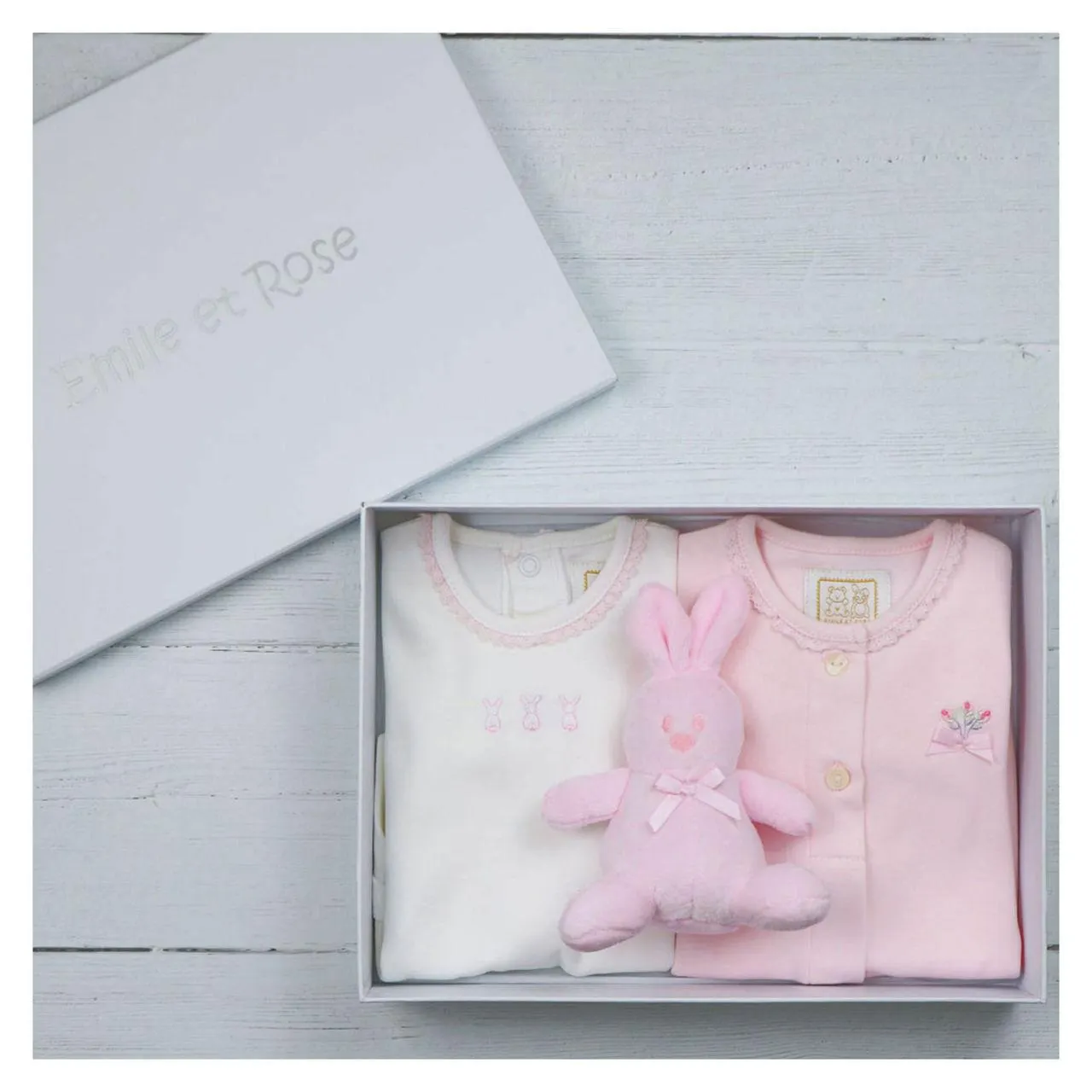 Tessa Three-Piece Bodysuit and Teddy Gift Set